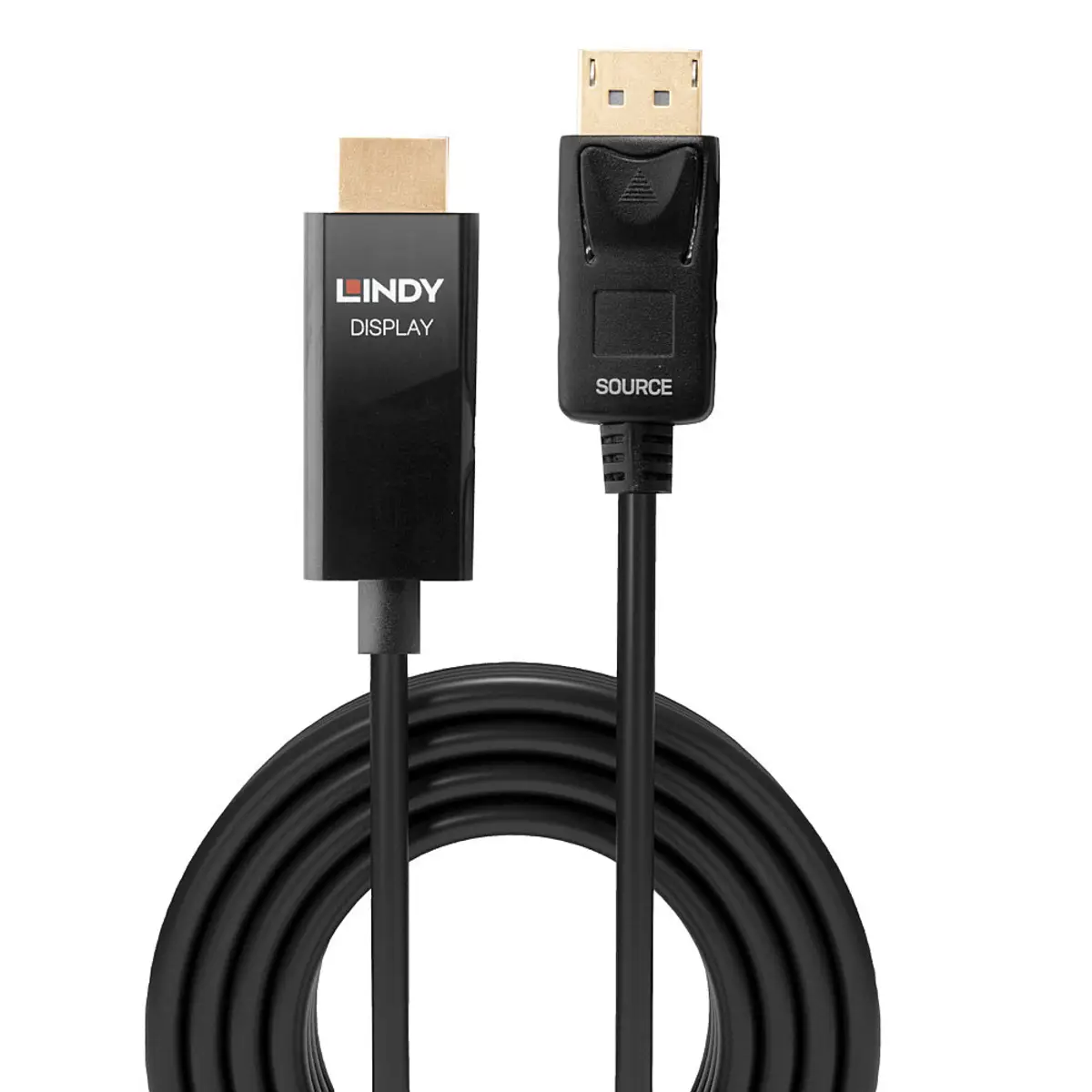 Videokabel DisplayPort/HDMI Stecker/Stecker Schwarz 3m