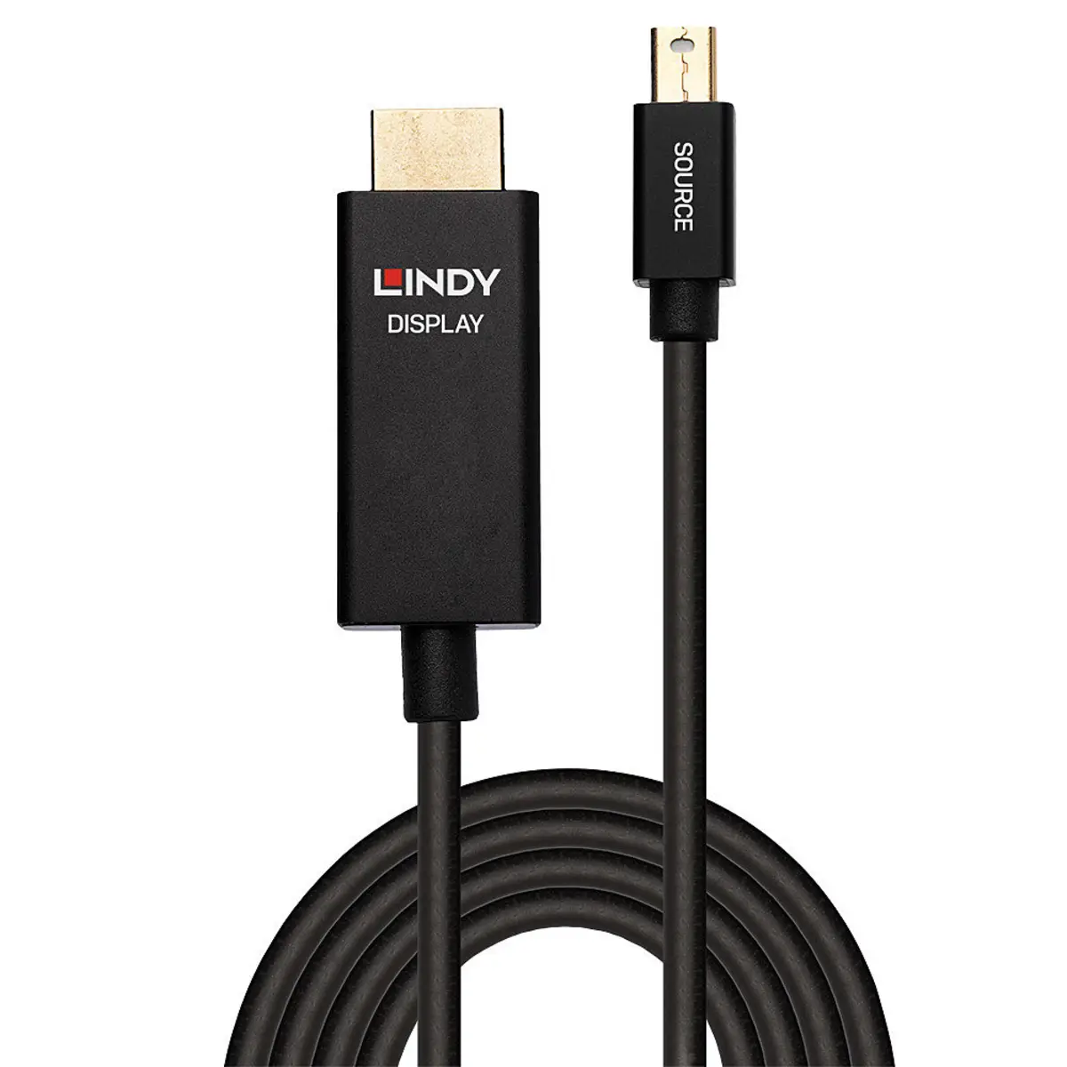 Videokabel MiniDisplayPort/HDMI Stecker/Stecker Schwarz 1m