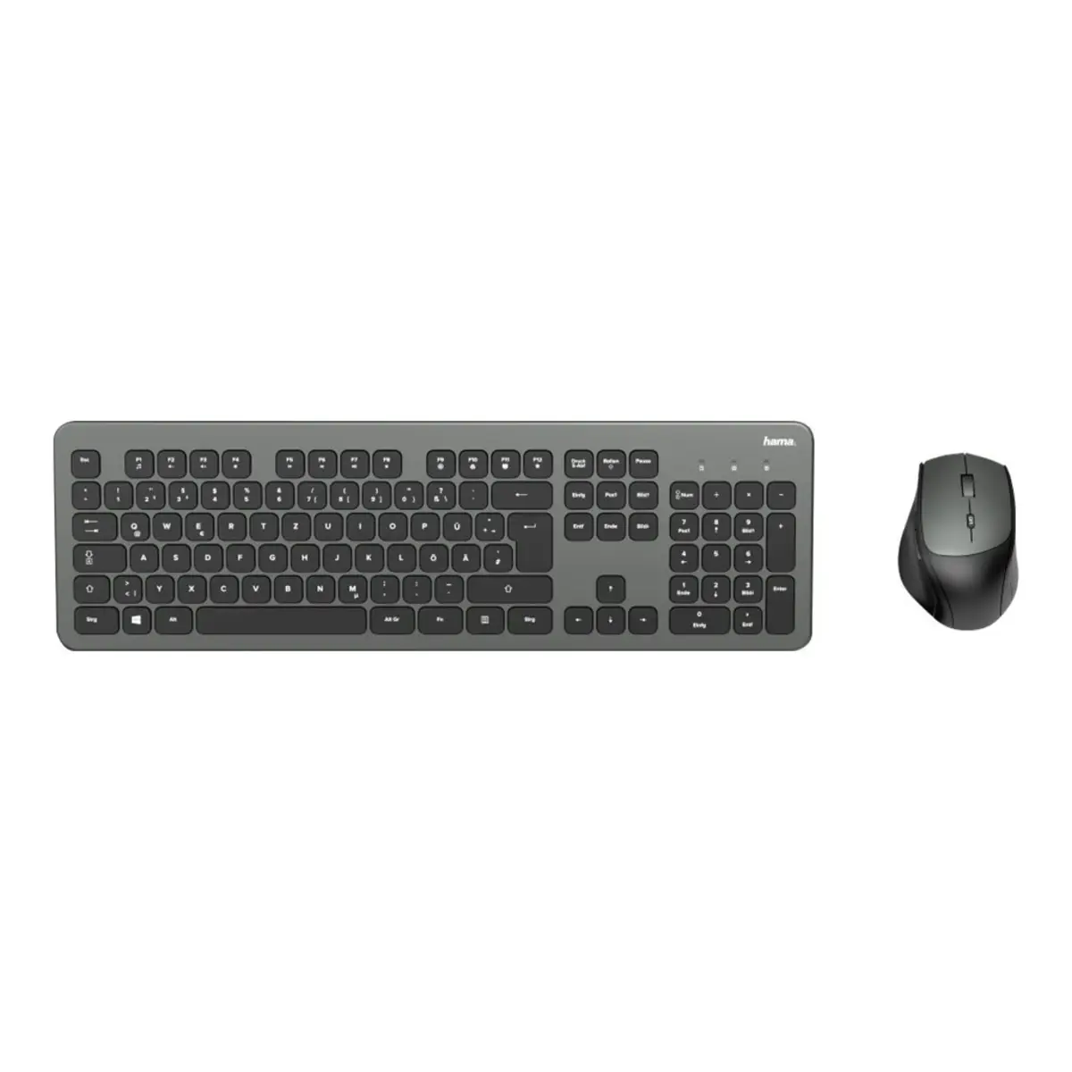 Funktastatur-Maus-Set KMW-700, Anthrazit/Schwarz