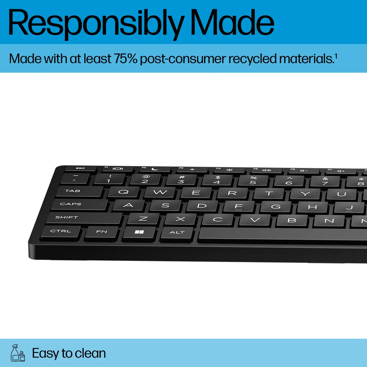 320K-Tastatur für Desktop-PC, kabelgebunden, Volle Größe (100%), Kabelgebunden, USB, Schwarz