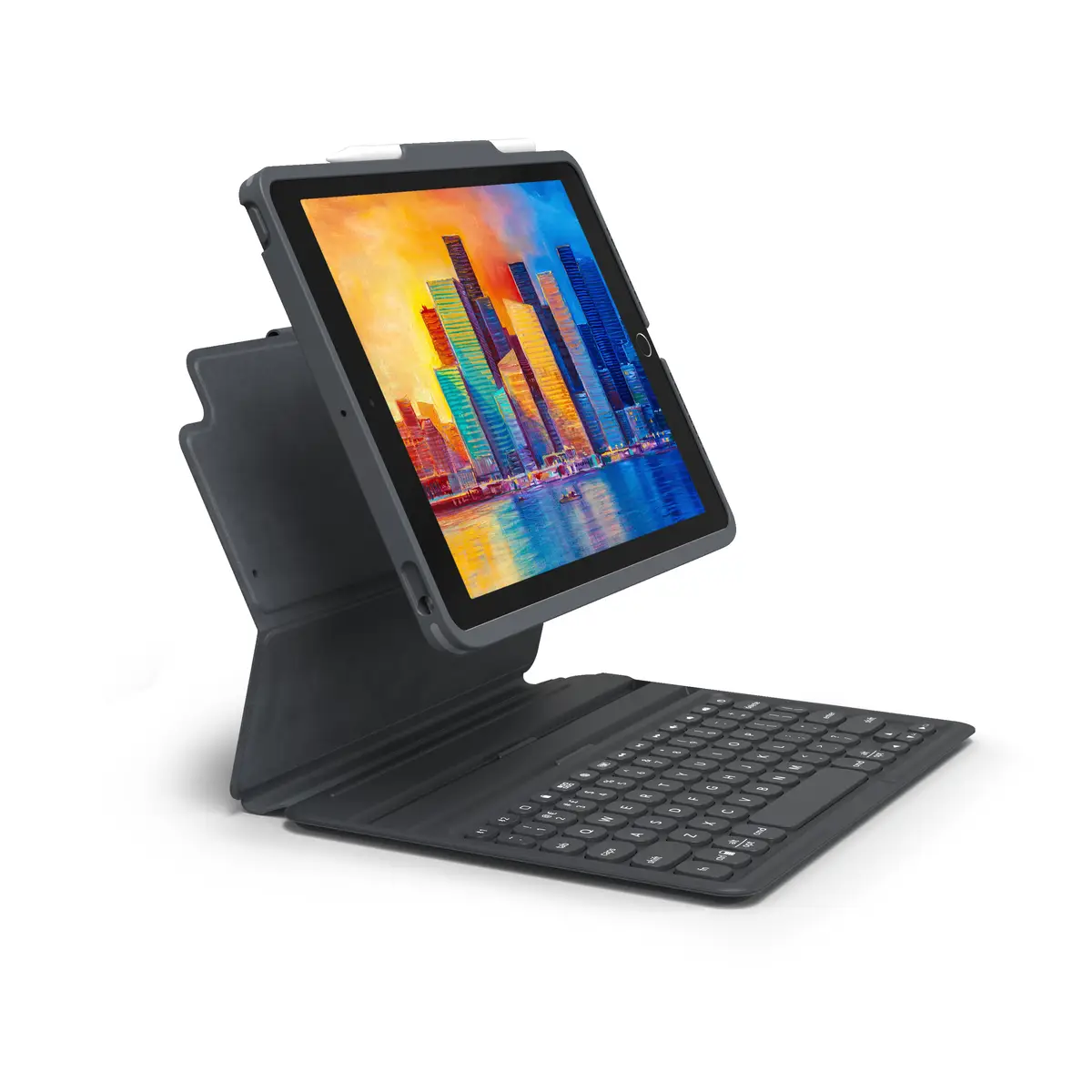 Pro Keys iPad 10,2 Keyboard Case Layout DE