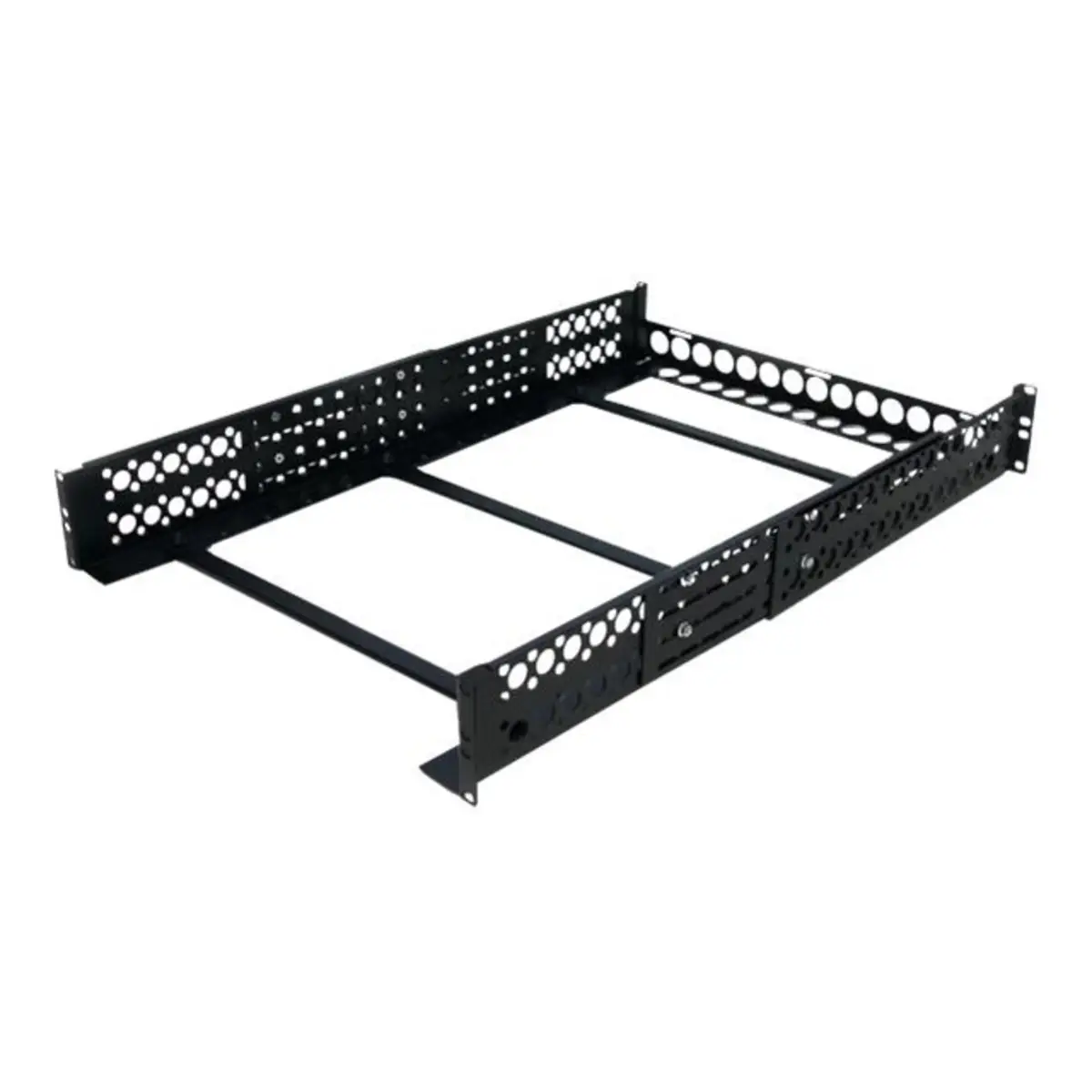 2HE tiefenvestellbare 19 Zoll Server Rack Schienen