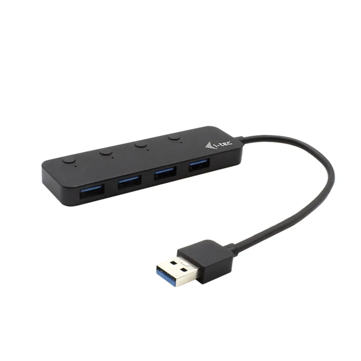 i-tec USB 3.0 Metal HUB 4 Port mit individuellen On/Off Switches
