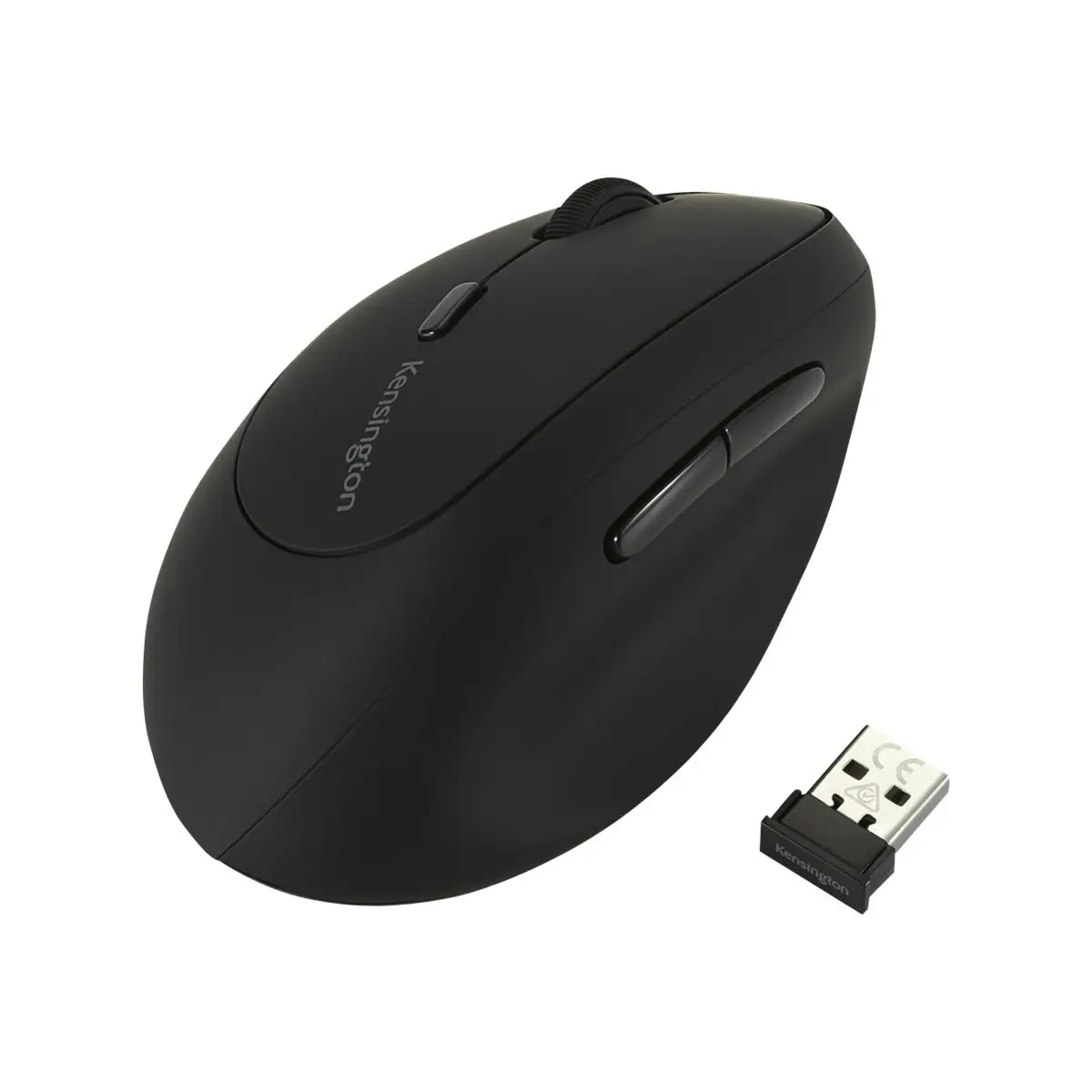 Pro Fit Ergo Maus für Linkshänder Wireless USB Schwarz