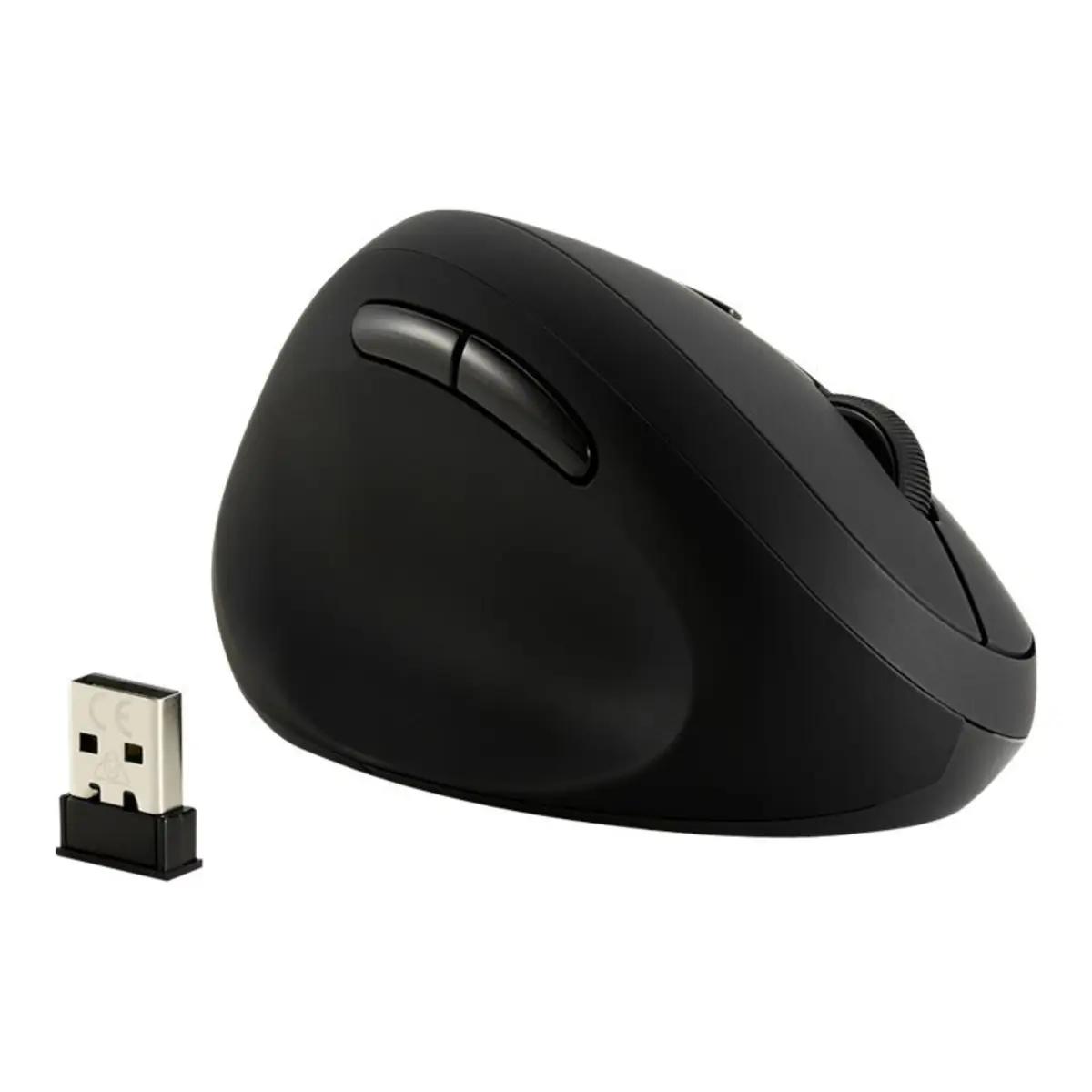 Pro Fit Ergo Maus für Linkshänder Wireless USB Schwarz