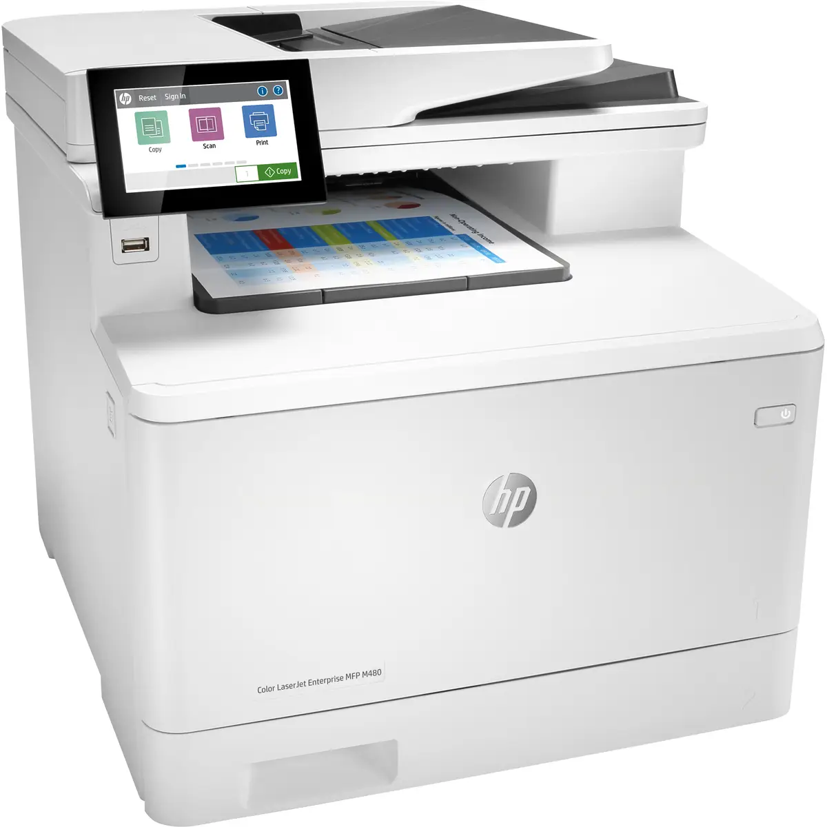 LaserJet Enterprise M480f A4 All-in-One Drucker/Scanner/Kopieren/Fax Farblaserdrucker Duplex