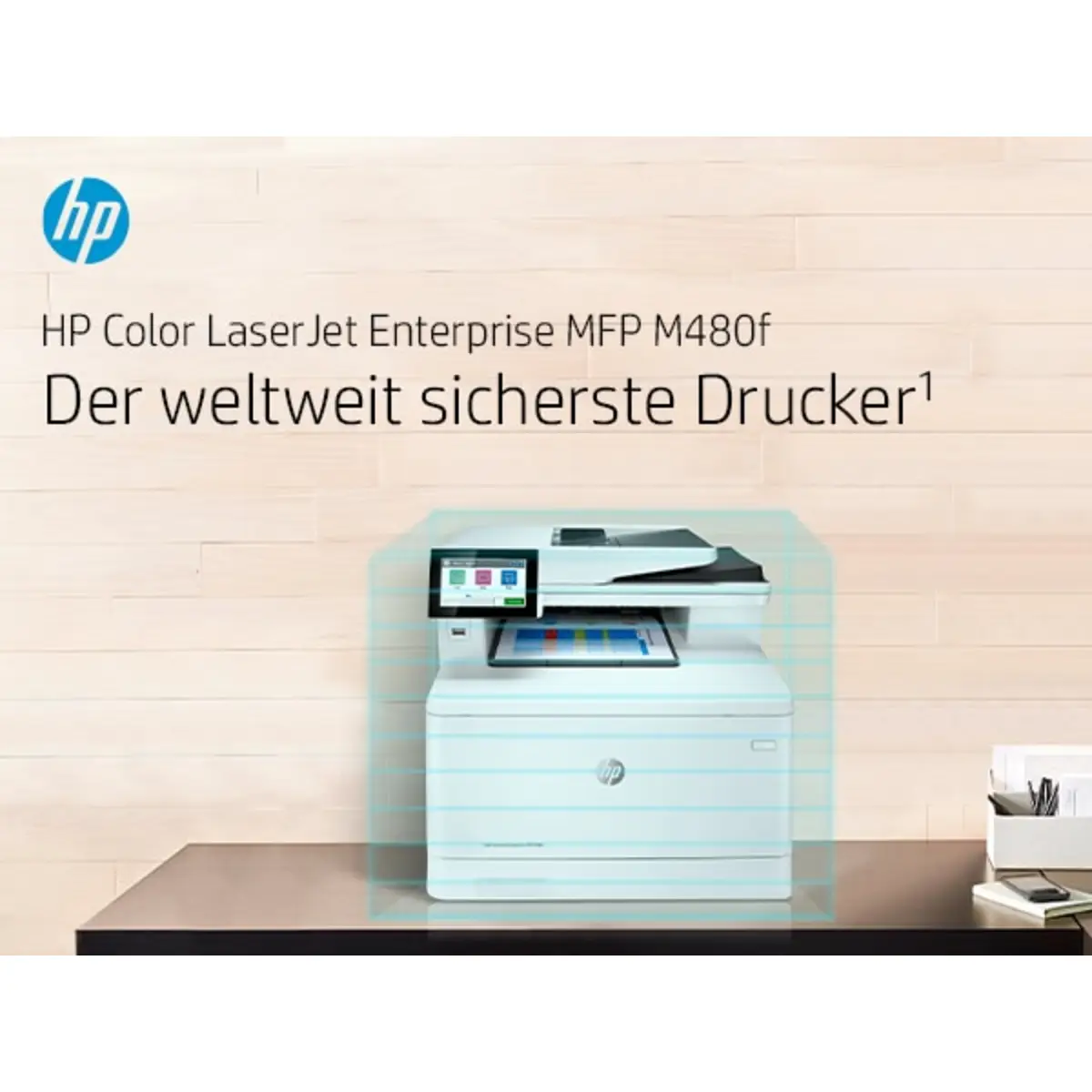LaserJet Enterprise M480f A4 All-in-One Drucker/Scanner/Kopieren/Fax Farblaserdrucker Duplex