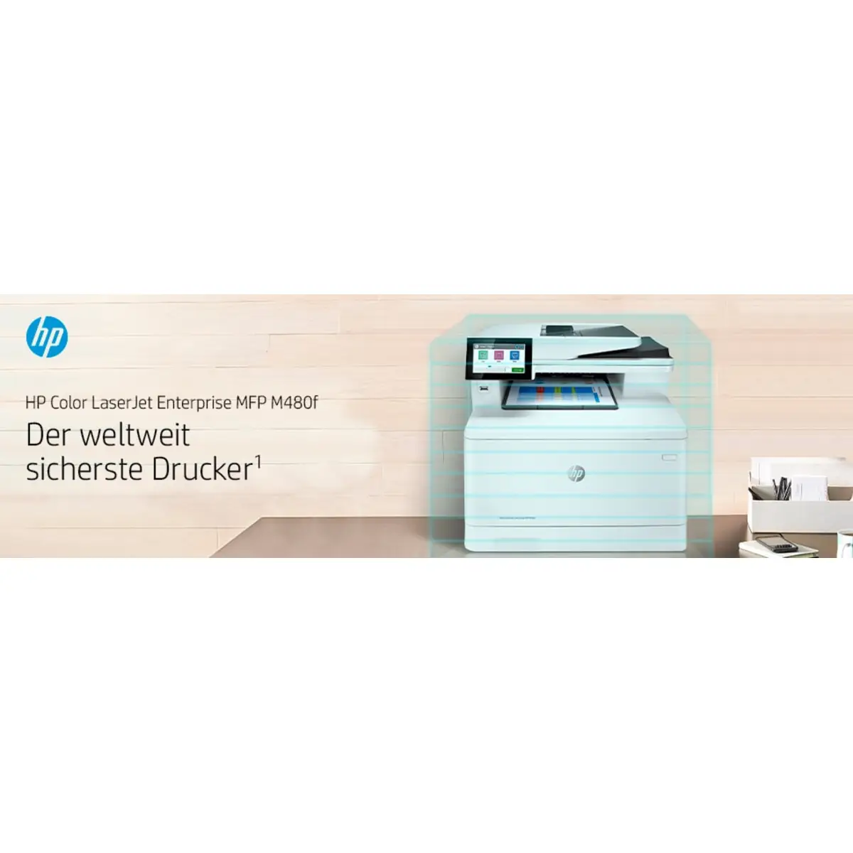 LaserJet Enterprise M480f A4 All-in-One Drucker/Scanner/Kopieren/Fax Farblaserdrucker Duplex