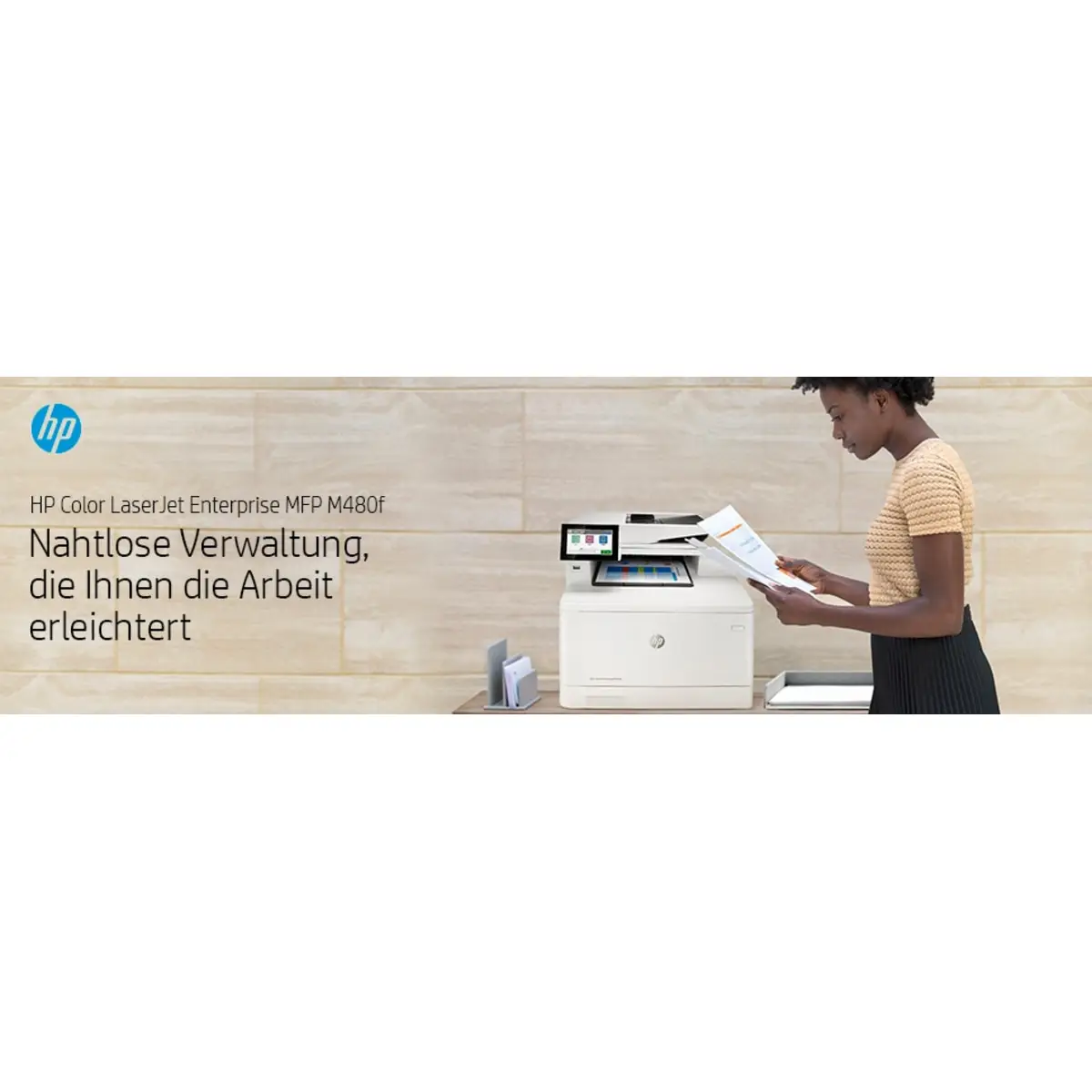 LaserJet Enterprise M480f A4 All-in-One Drucker/Scanner/Kopieren/Fax Farblaserdrucker Duplex