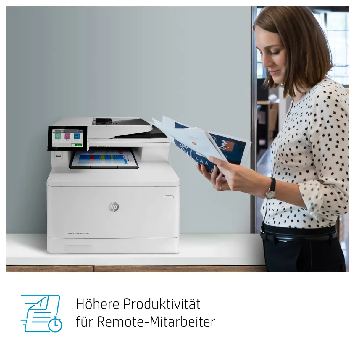 LaserJet Enterprise M480f A4 All-in-One Drucker/Scanner/Kopieren/Fax Farblaserdrucker Duplex