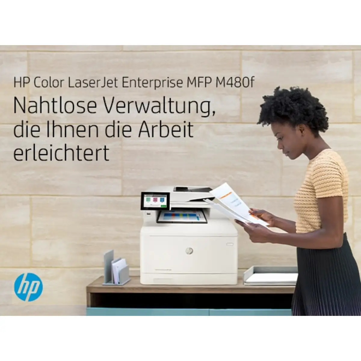 LaserJet Enterprise M480f A4 All-in-One Drucker/Scanner/Kopieren/Fax Farblaserdrucker Duplex