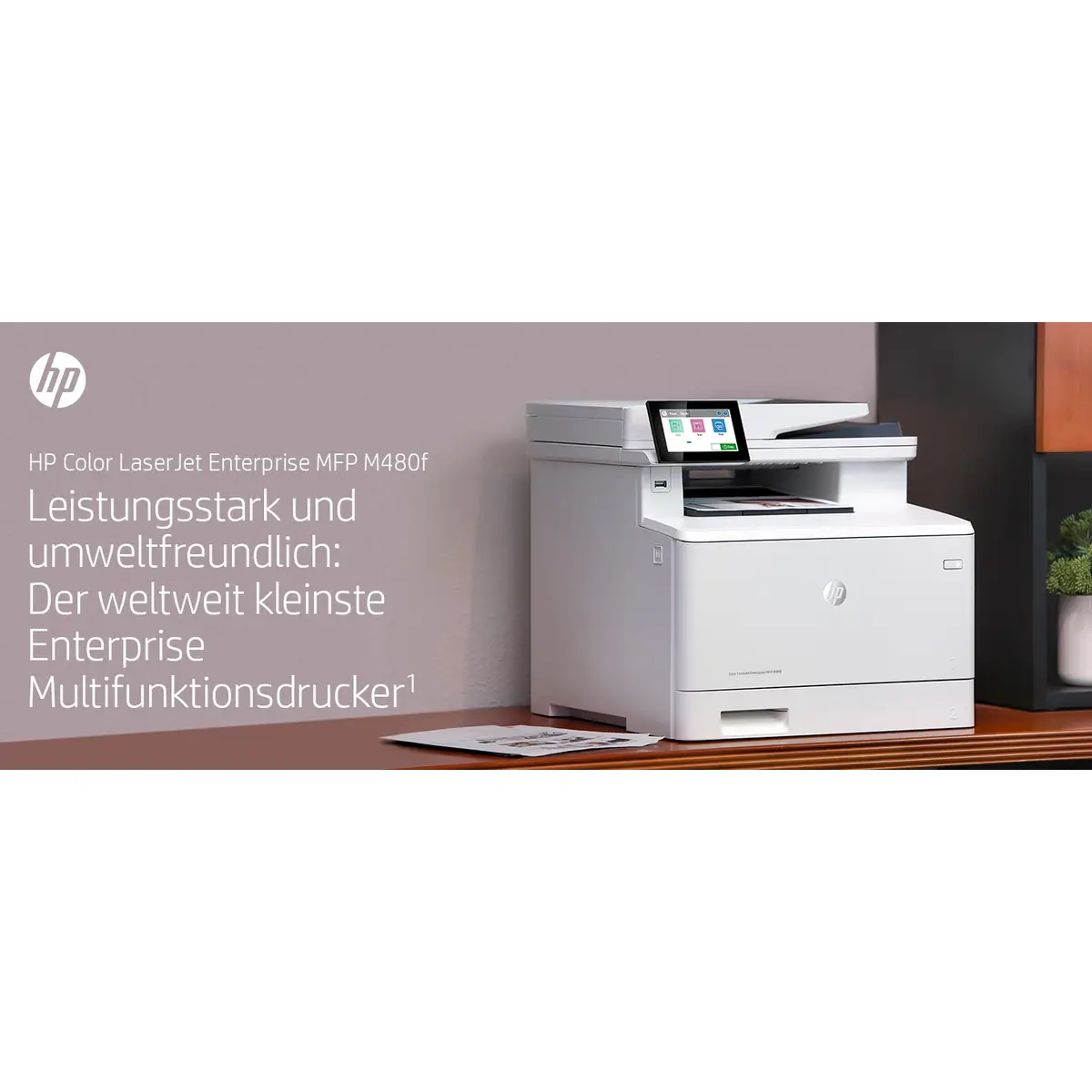 LaserJet Enterprise M480f A4 All-in-One Drucker/Scanner/Kopieren/Fax Farblaserdrucker Duplex