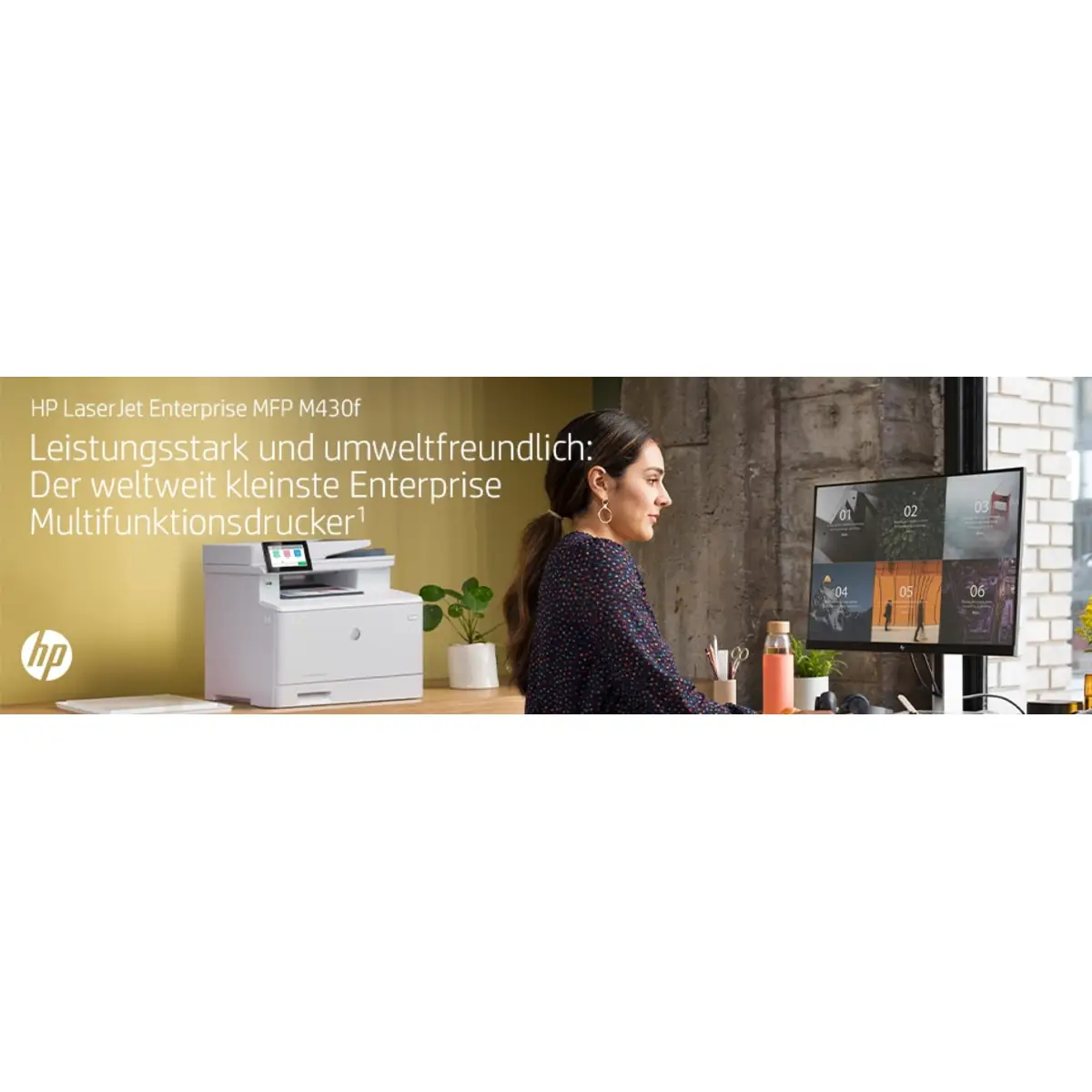 LaserJet Enterprise M430f A4 All-in-One Drucker/Scanner/Kopierer/Fax s/w Laserdrucker Duplex