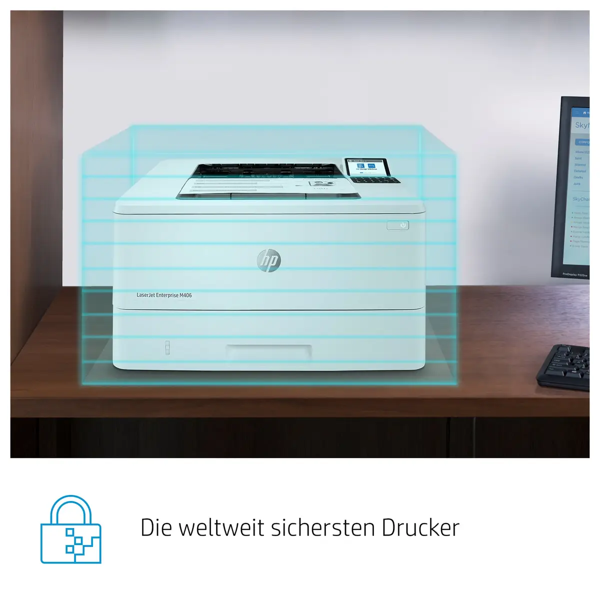 LaserJet Enterprise M406dn A4 s/w Laserdrucker 1200x1200dpi 40ppm Duplex