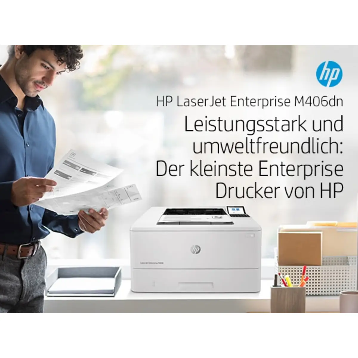 LaserJet Enterprise M406dn A4 s/w Laserdrucker 1200x1200dpi 40ppm Duplex