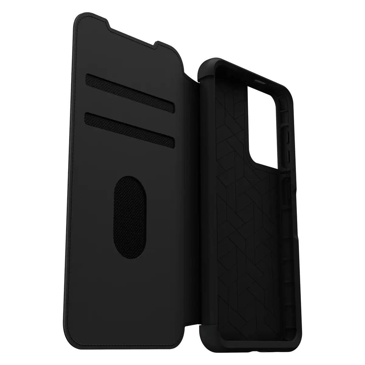 Strada Samsung Galaxy S21 5G Shadow Hülle Schwarz ProPack