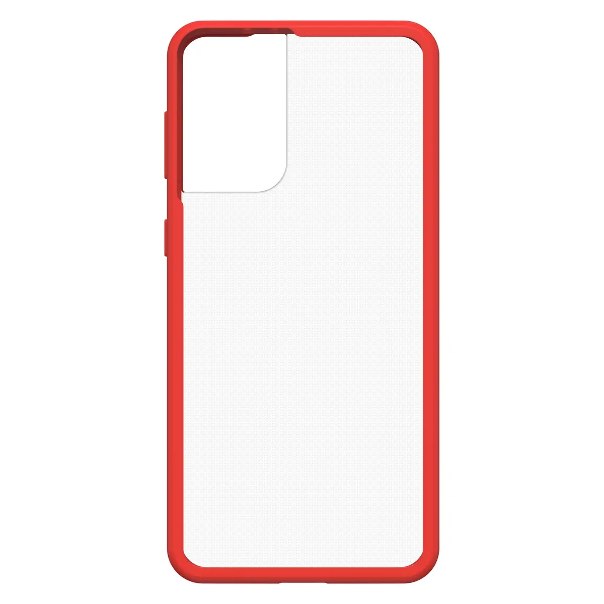 React Samsung Galaxy S21+ 5G Hülle Power Rot Transparent/Rot
