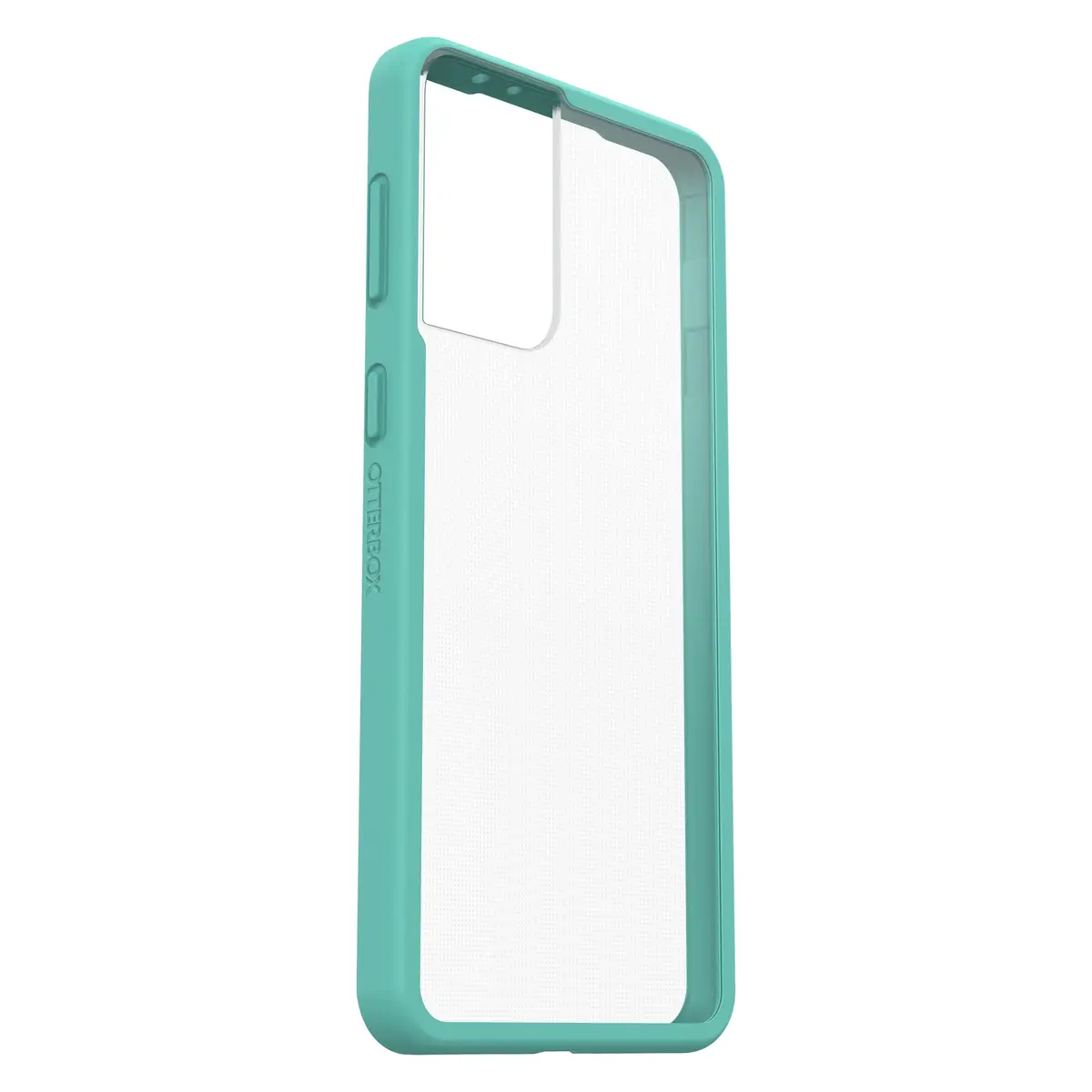 React Samsung Galaxy S21+ 5G Sea Spray Hülle Transparent/Blau