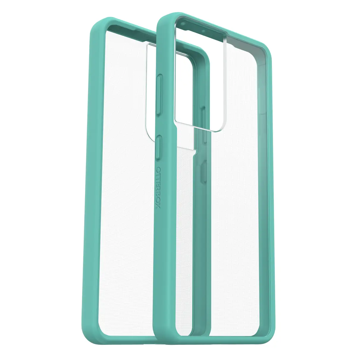 React Samsung Galaxy S21 Ultra 5G Sea Spray Hülle Transparent/Blau ProPack