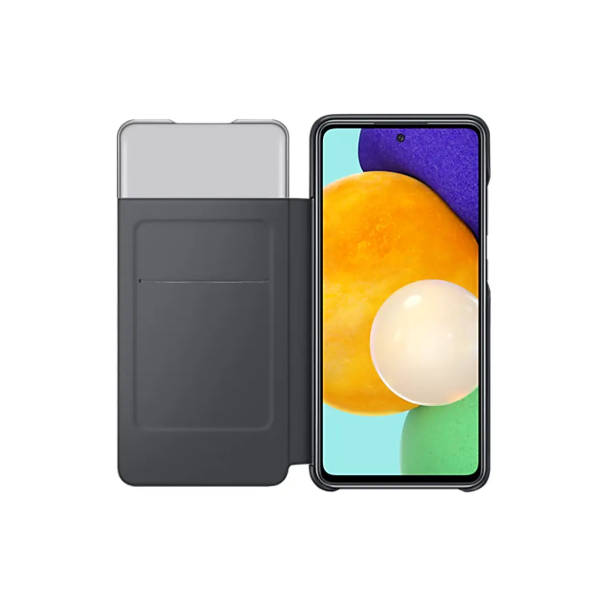 Smart S View Wallet EF-EA525 für Galaxy A52 schwarz