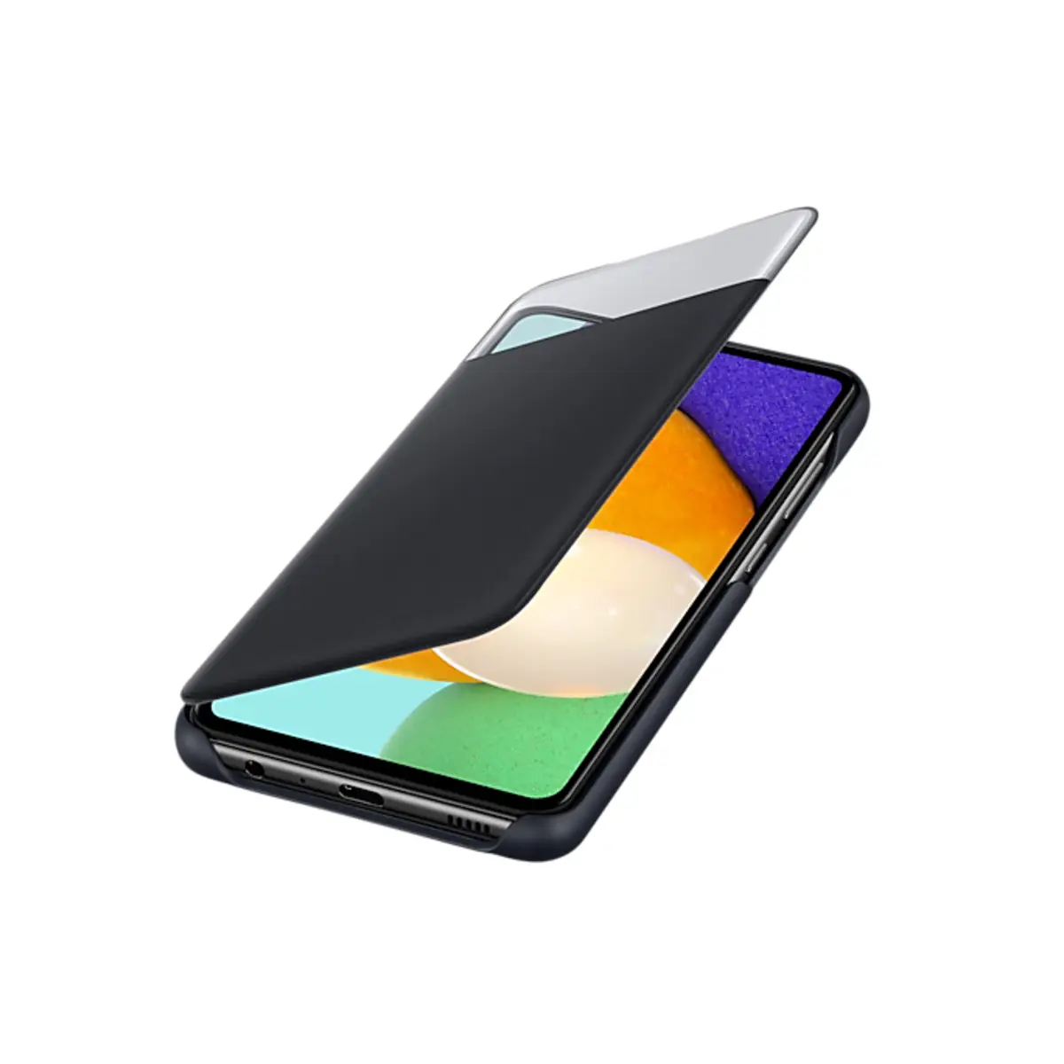 Smart S View Wallet EF-EA525 für Galaxy A52 schwarz