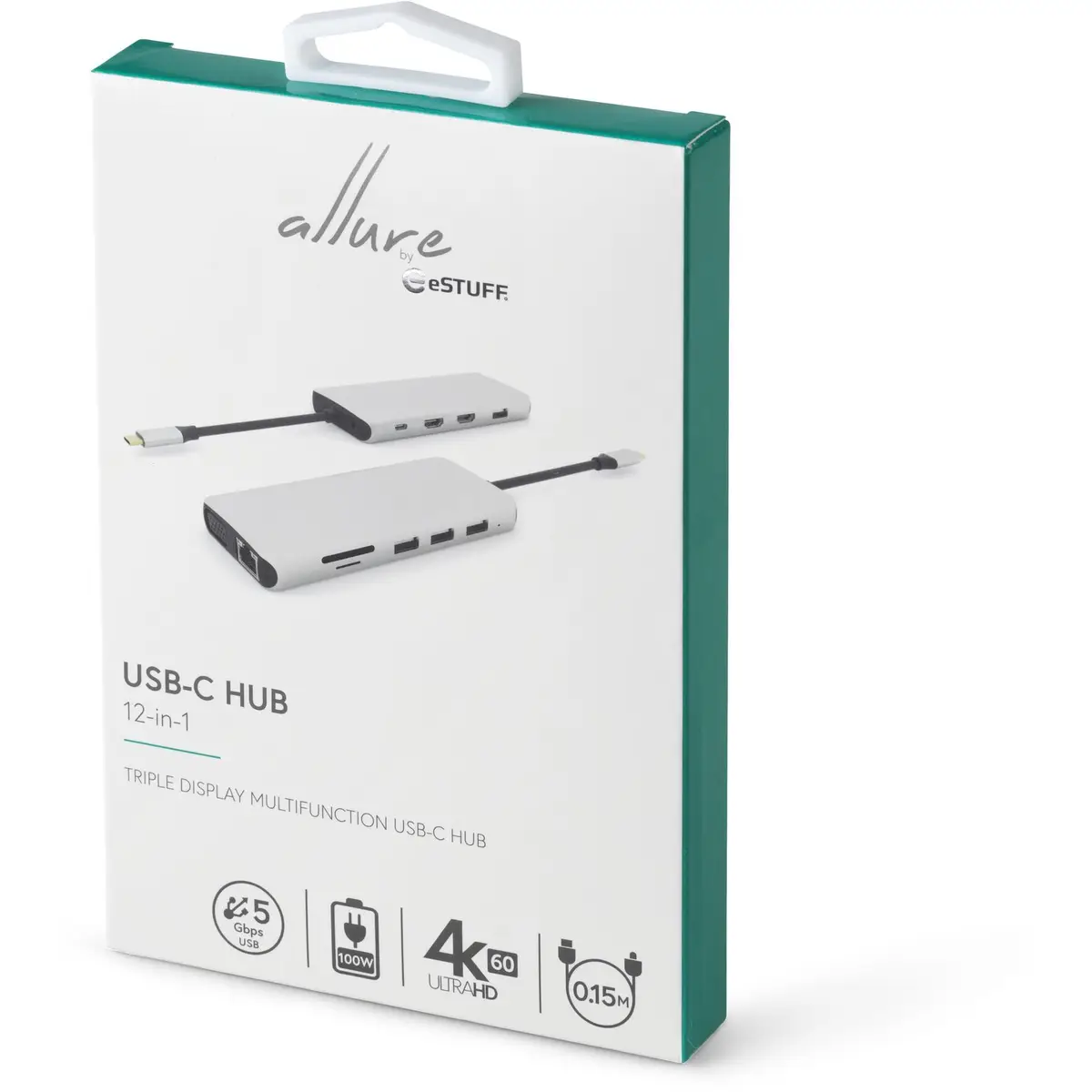 USB-C Docking Station Grau