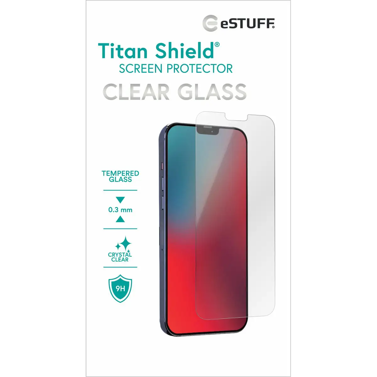 Apple iPhone 12/12 Pro Transparent Titan ShieldTempered
