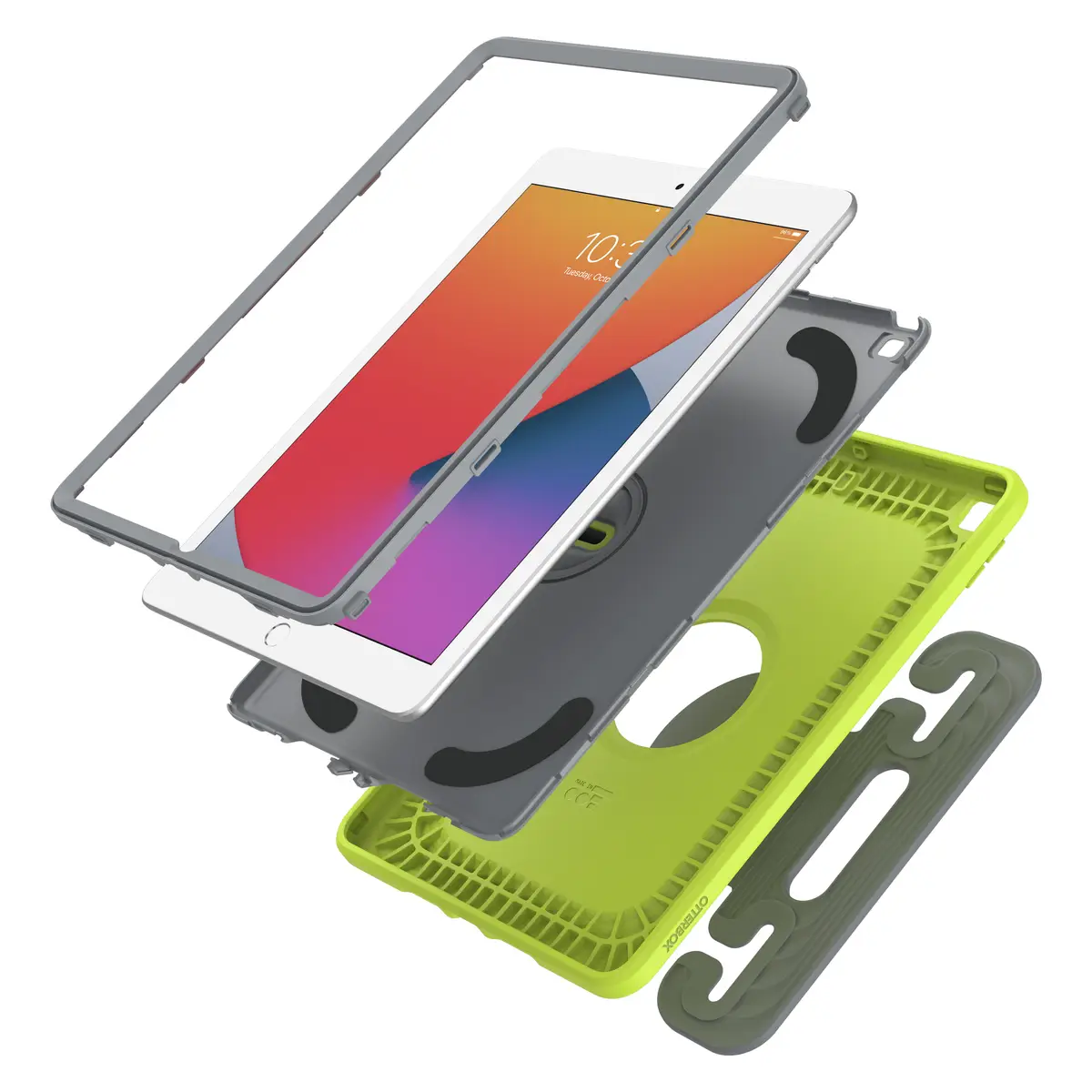 EZGrab Apple iPad 10.2" (2021-2019) Martian - green - ProPack