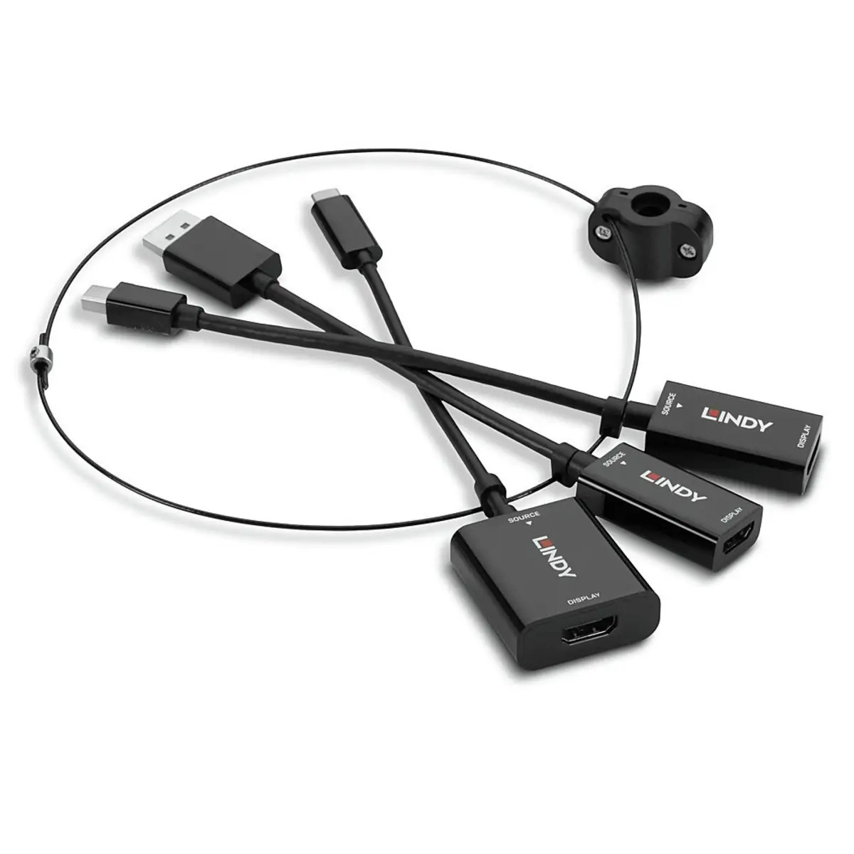 Multi-AV to HDMI Converter Tether