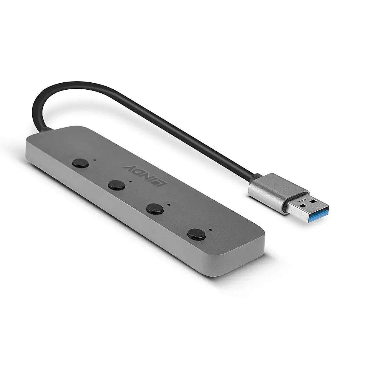 4 Port USB 3.0 Hub mit Ein-/Ausschalter