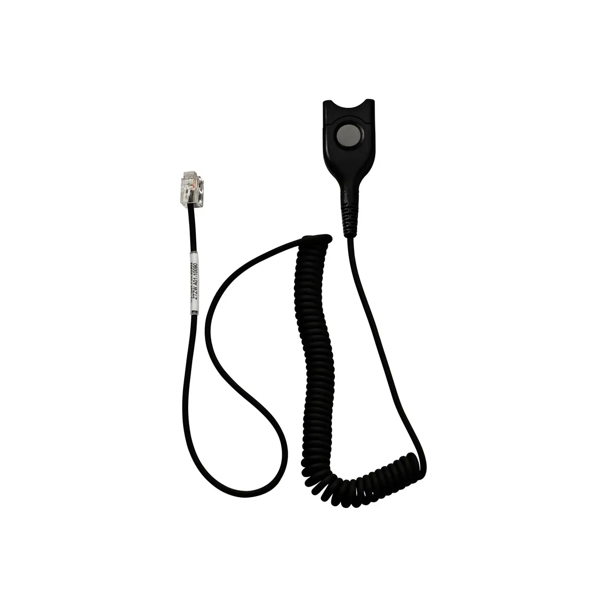 CSTD 01 Headset-Anschlusskabel EasyDisconnect/RJ9 Stecker/Stecker Schwarz