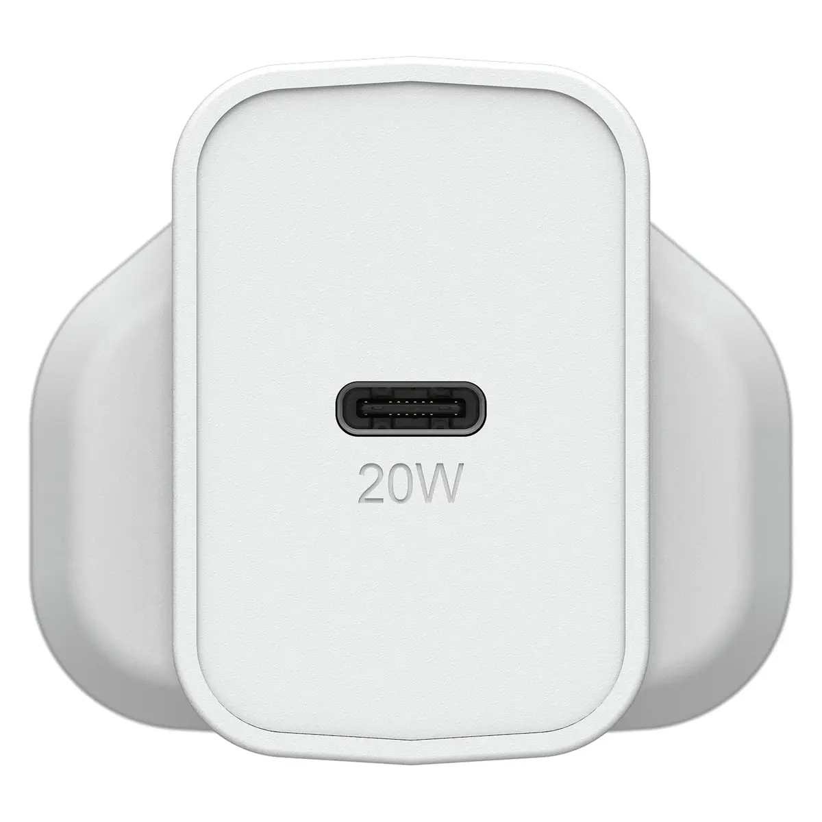 UK Wall Charger 20W 1X USB-C Weiß