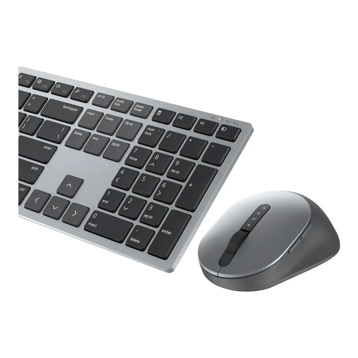 Premier Multi-Device KM7321W Tastatur-und-Maus-Set Layout QWERTZ Grau