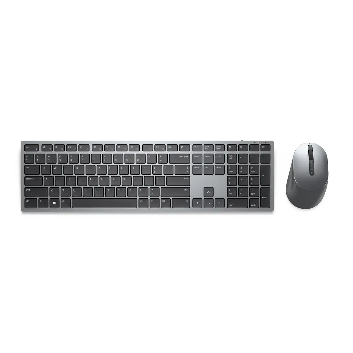 Premier Multi-Device KM7321W Tastatur-und-Maus-Set Layout QWERTZ Grau