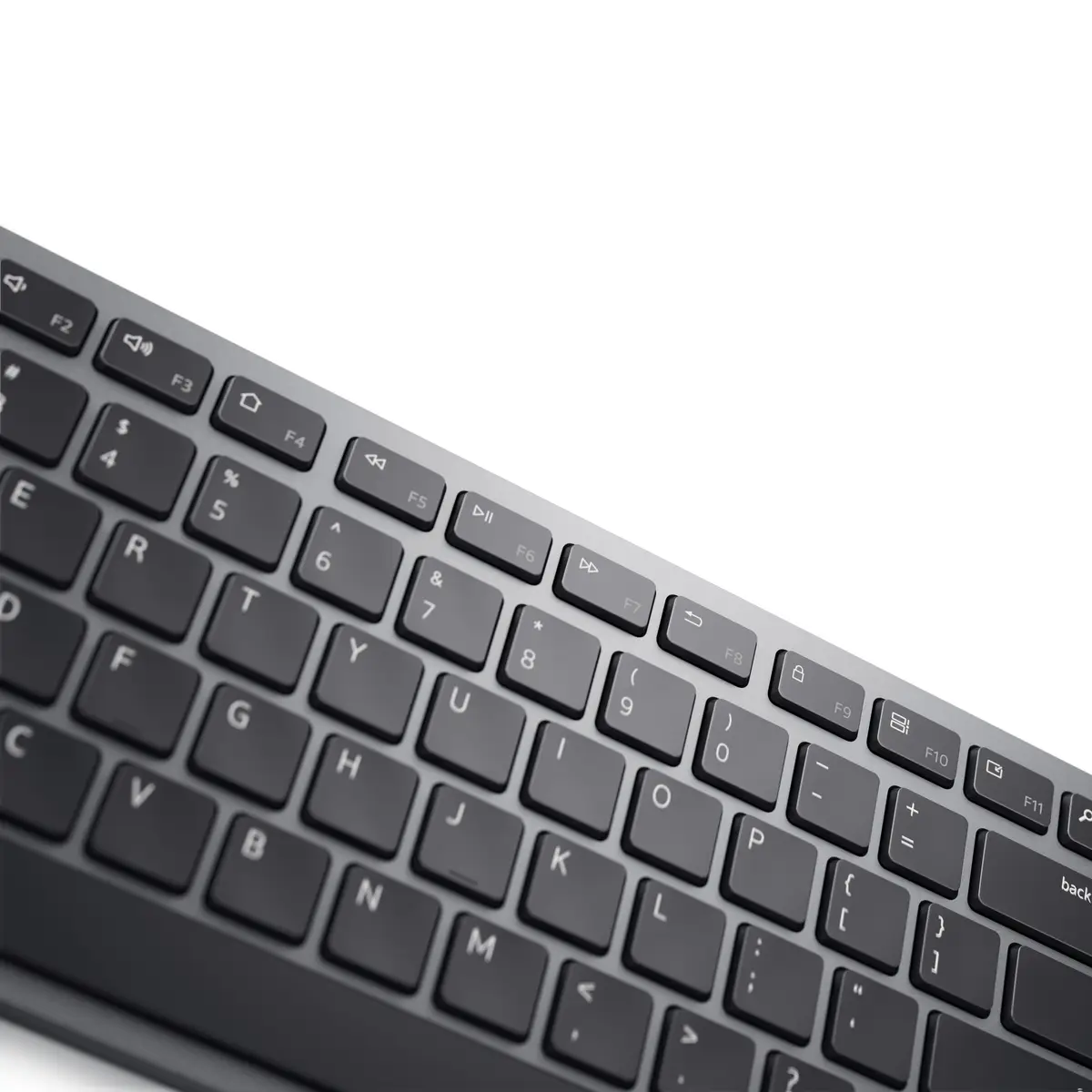 Premier Multi-Device KM7321W Tastatur-und-Maus-Set Layout QWERTZ Grau