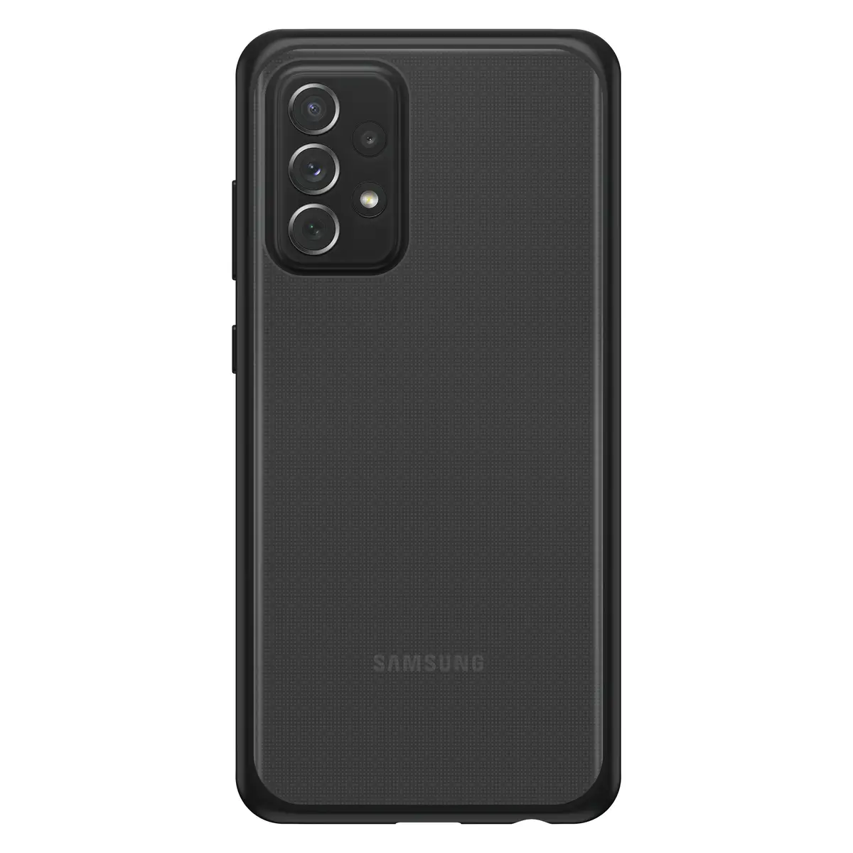 React TEEBOZ Hülle Samsung Galaxy A72 Schwarz Crystal ProPack