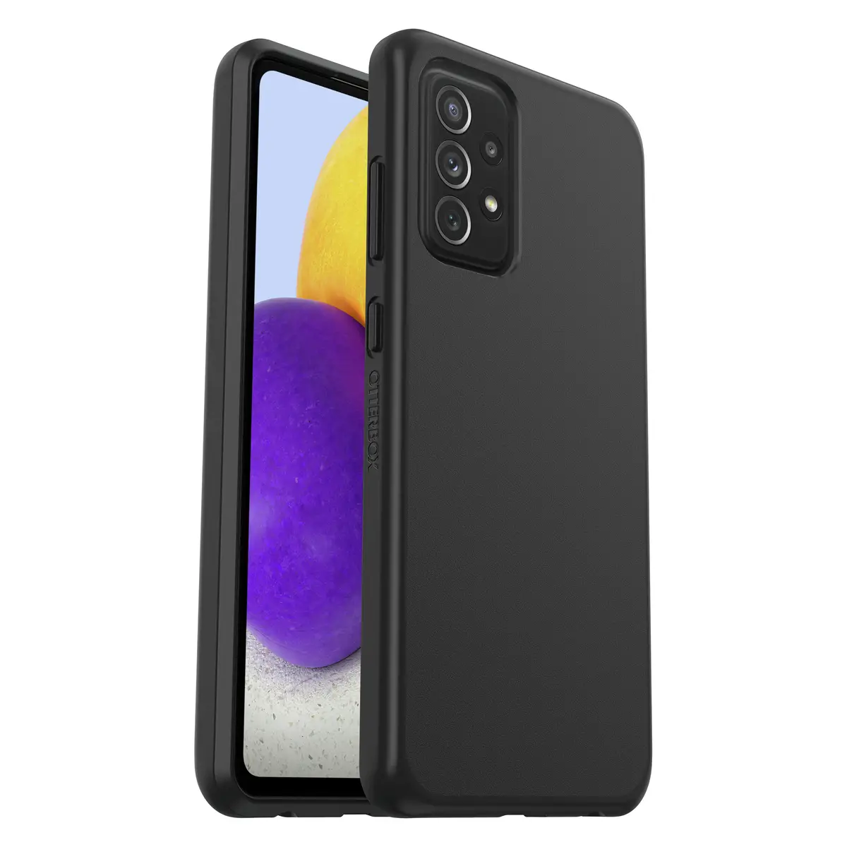 React TEEBOZ Hülle Samsung Galaxy A72 Schwarz ProPack