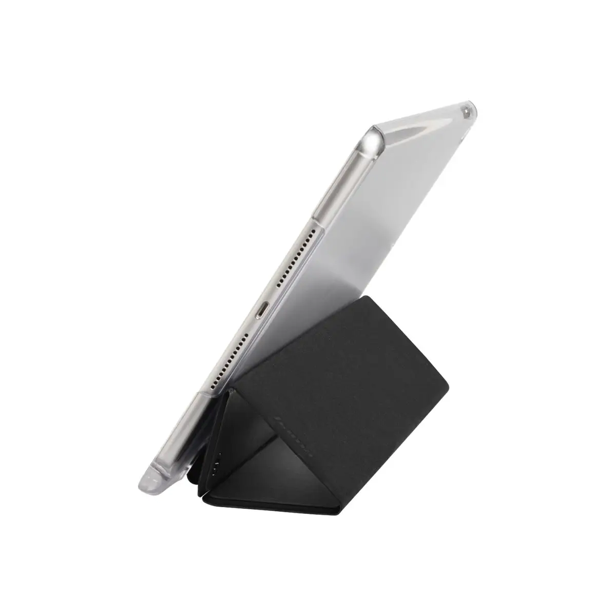 "Fold Clear" Flip-Hülle für iPad 10.2 (2019/2020) Polyurethan Schwarz