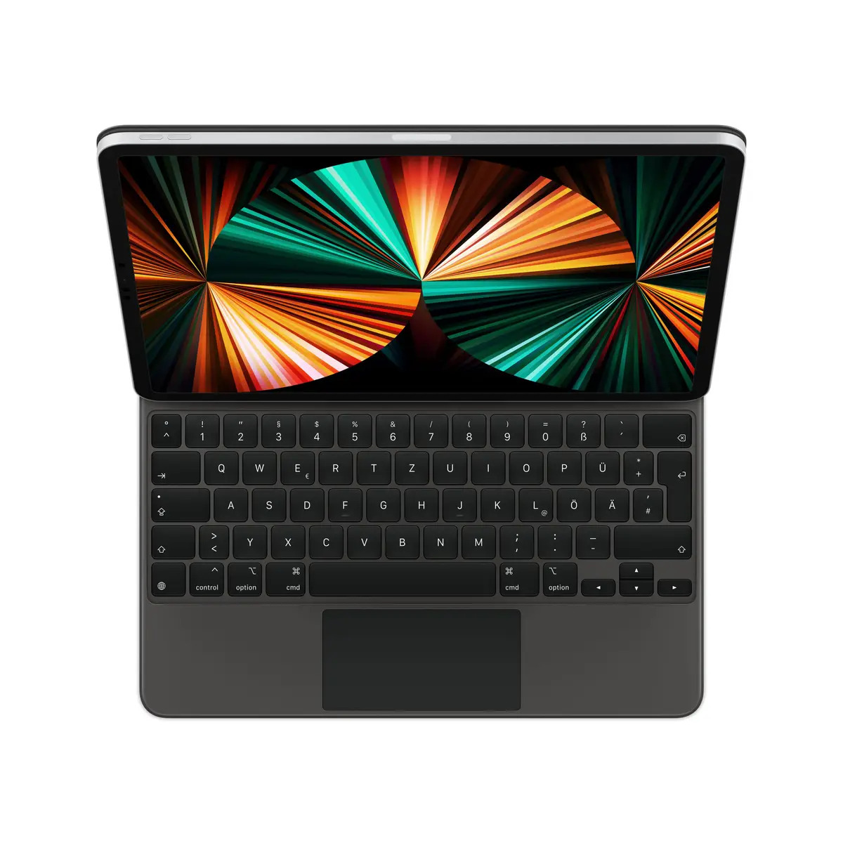Magic Keyboard für iPad Pro 12,9" + iPad Air 13” (M2) Schwarz Deutsch