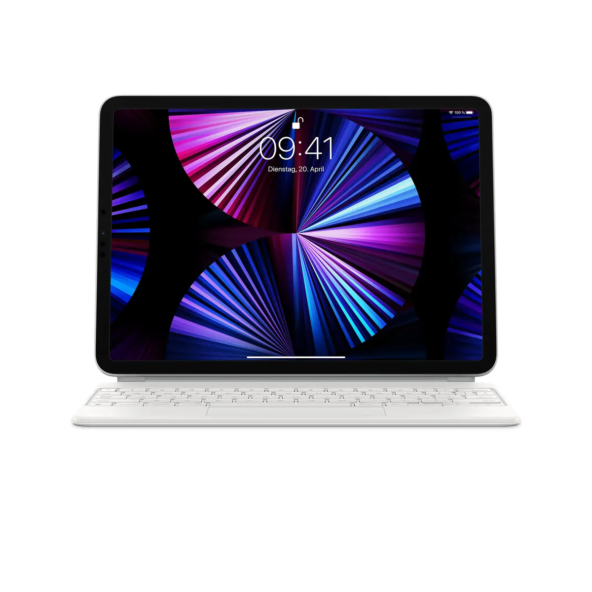 Magic Keyboard für iPad Pro 11" Weiß Deutsch
