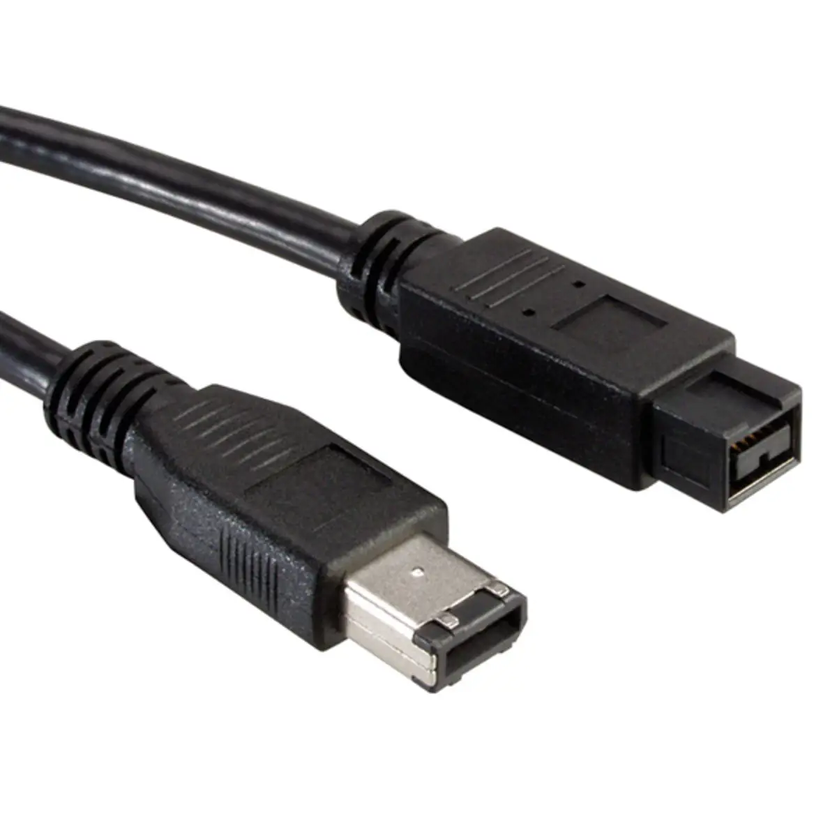 Firewire Anschlusskabel 9pin Stecker/6pin Stecker schwarz 1,8m