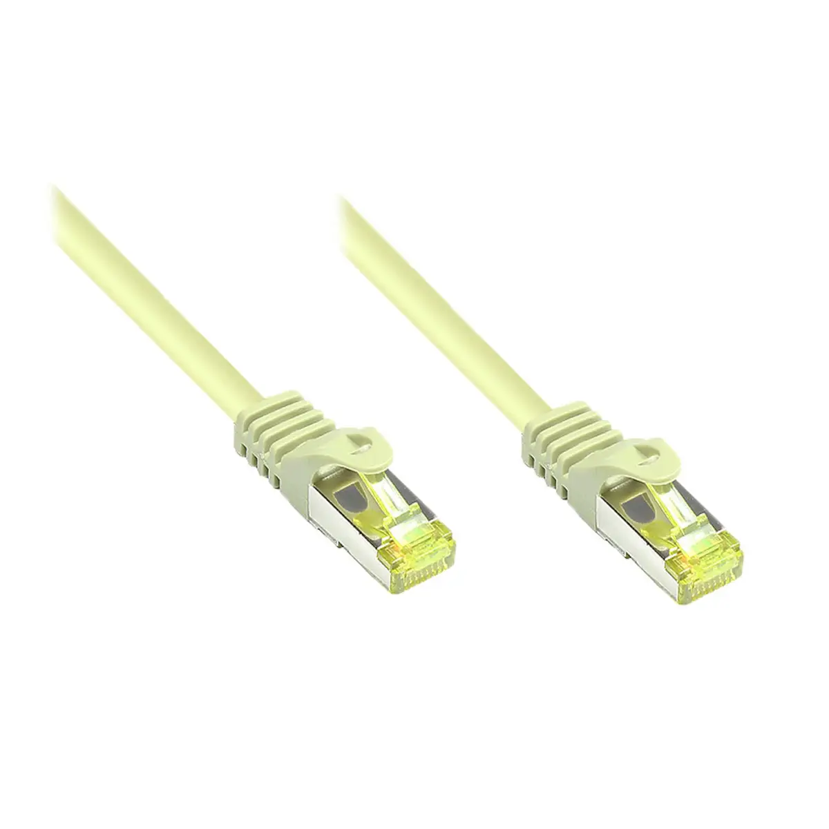 RNS Patchkabel RJ-45 S/FTP Cat7 Grau 1 m
