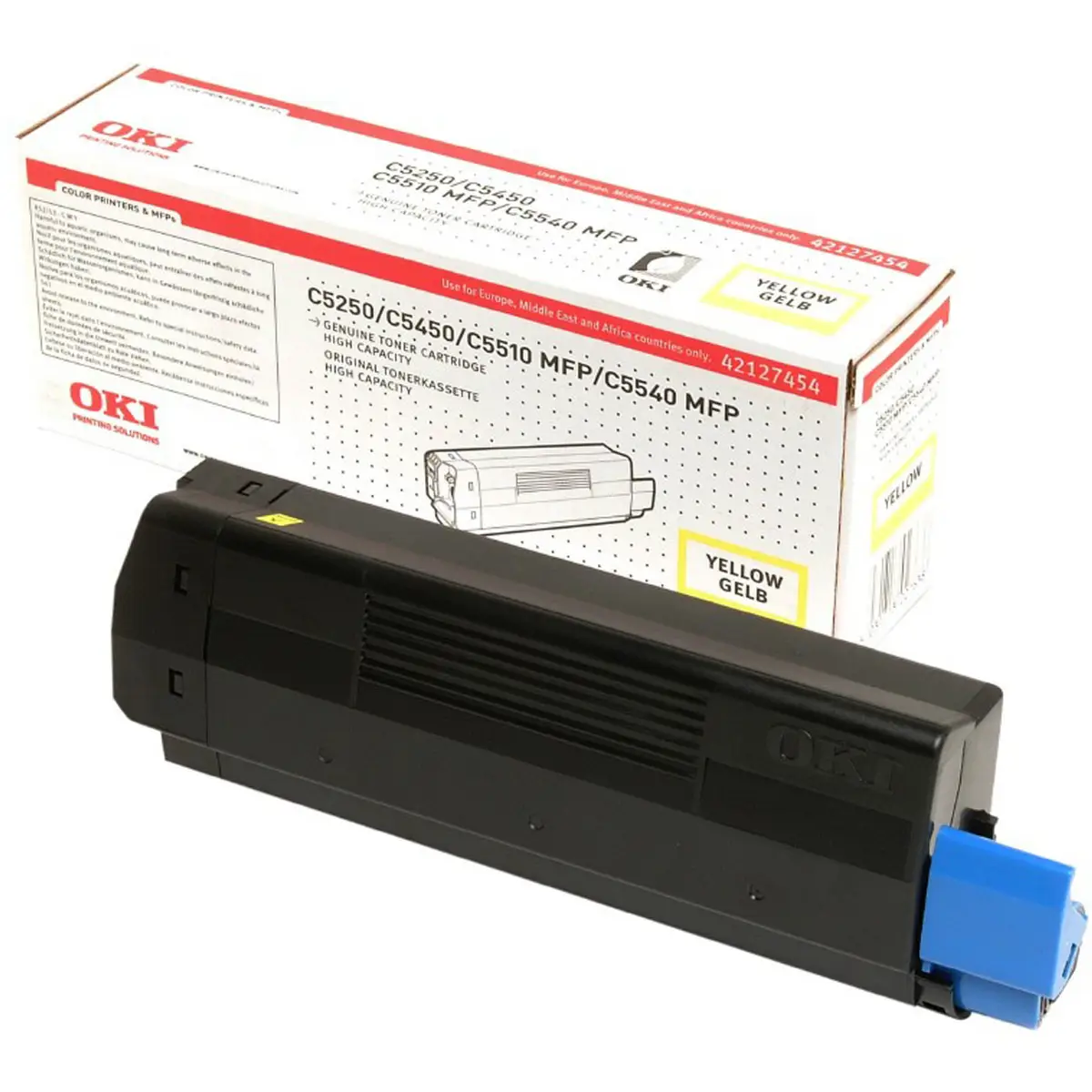 Toner 42127454 ca. 5000 pages gelb