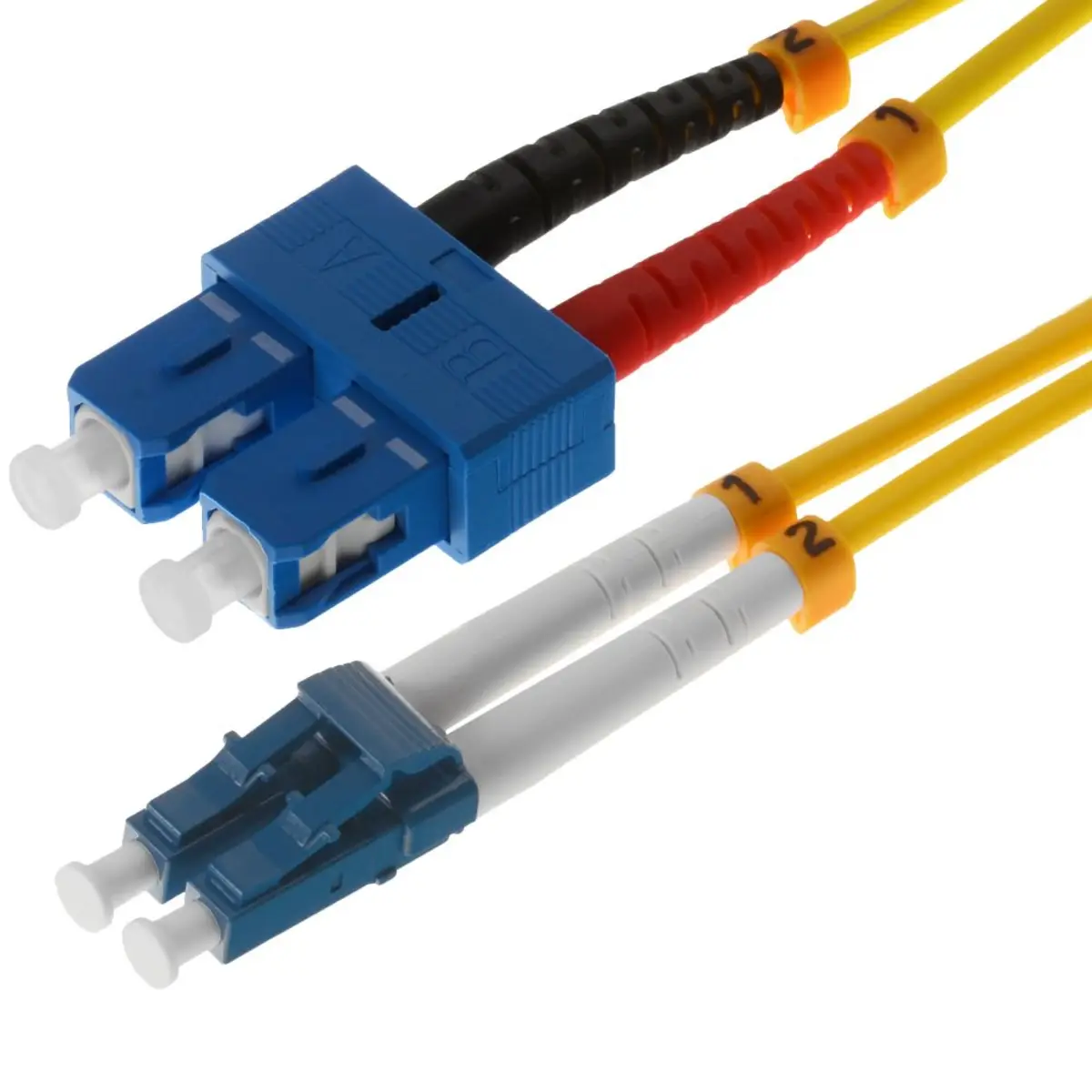 LWL Duplexkabel LC/SC 9/125µm OS2 3 m