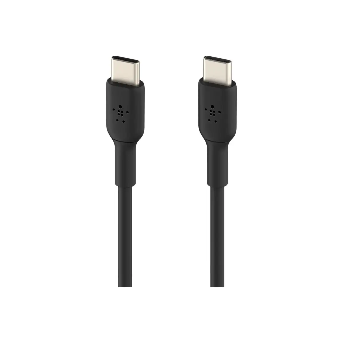 BOOSTCHARGE USB Kabel USB-C/USB-C Stecker/Stecker Schwarz 2m