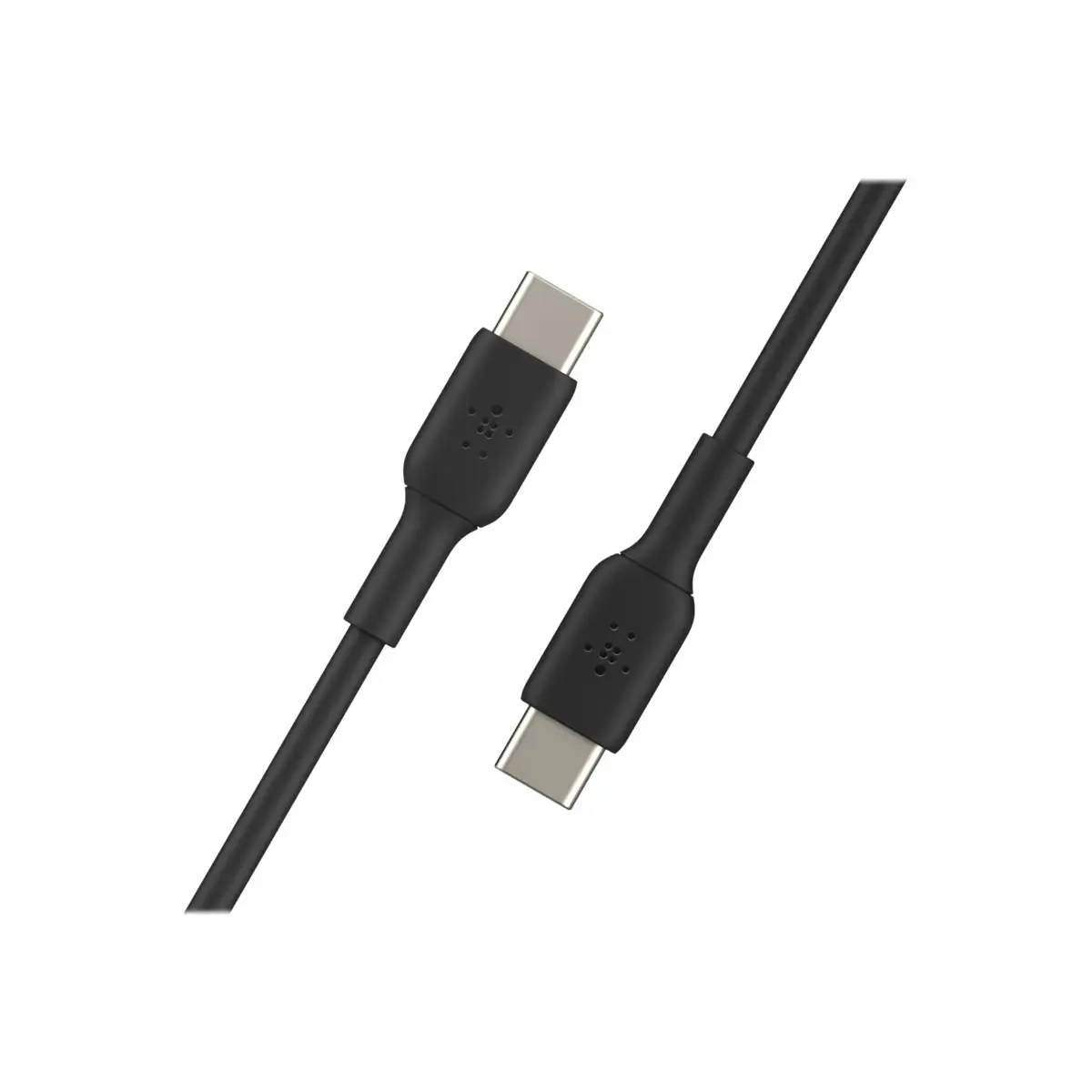 BOOSTCHARGE USB Kabel USB-C/USB-C Stecker/Stecker Schwarz 2m