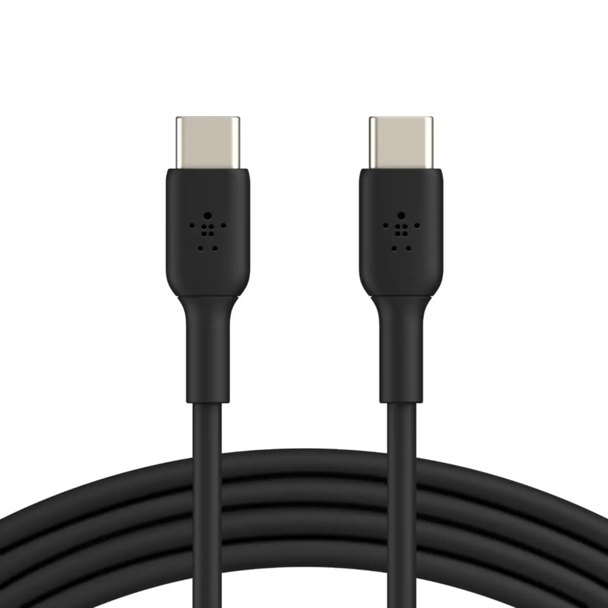 BOOSTCHARGE USB Kabel USB-C/USB-C Stecker/Stecker Schwarz 2m