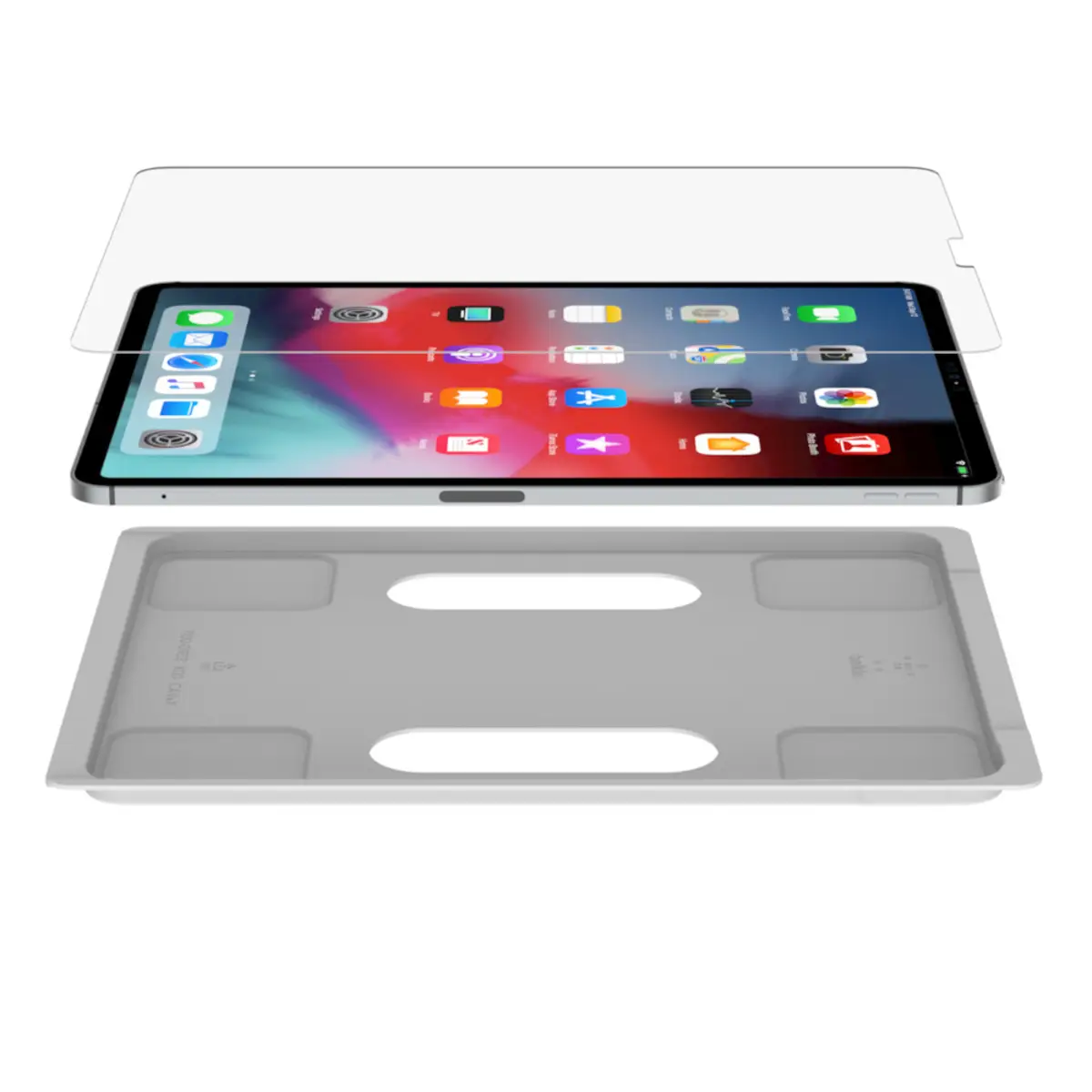 SCREENFORCE TemperedGlass Displayschutz für iPad Pro 12.9" 2020/2018