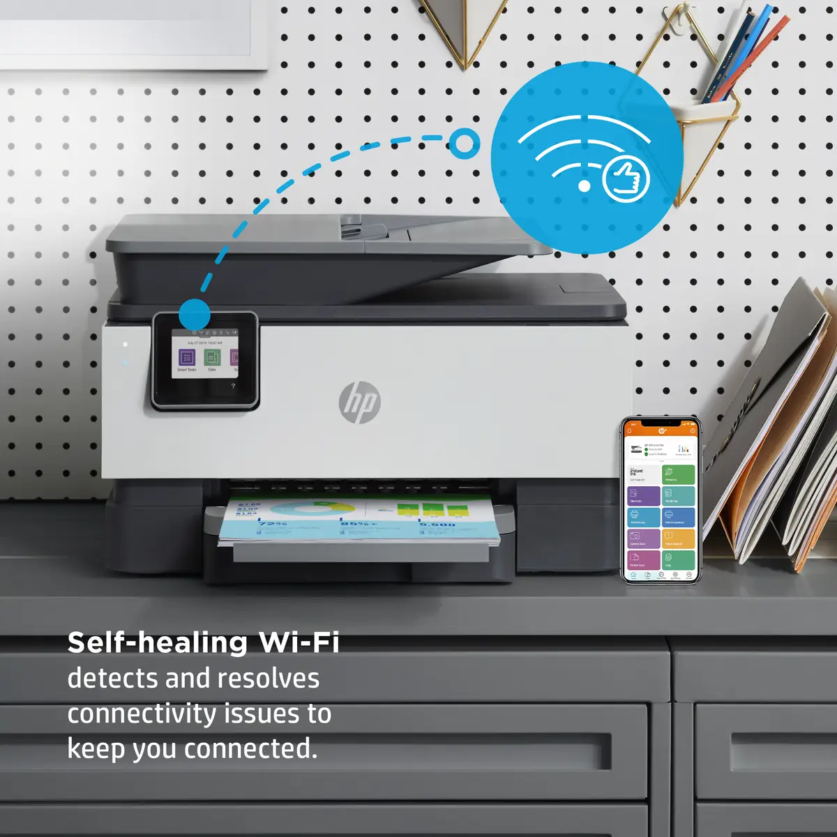 Officejet Pro 9012e A4 All-in-One Printer/Copier/Scanner/Fax Color Inkjet Duplex