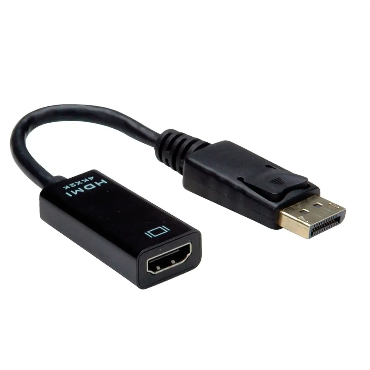 DisplayPort auf HDMI Adapter Schwarz